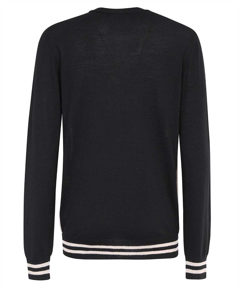 Merino wool crew-neck sweater