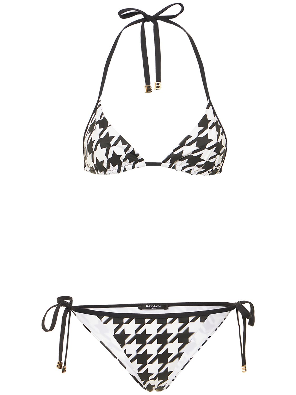 Bikini with triangle top