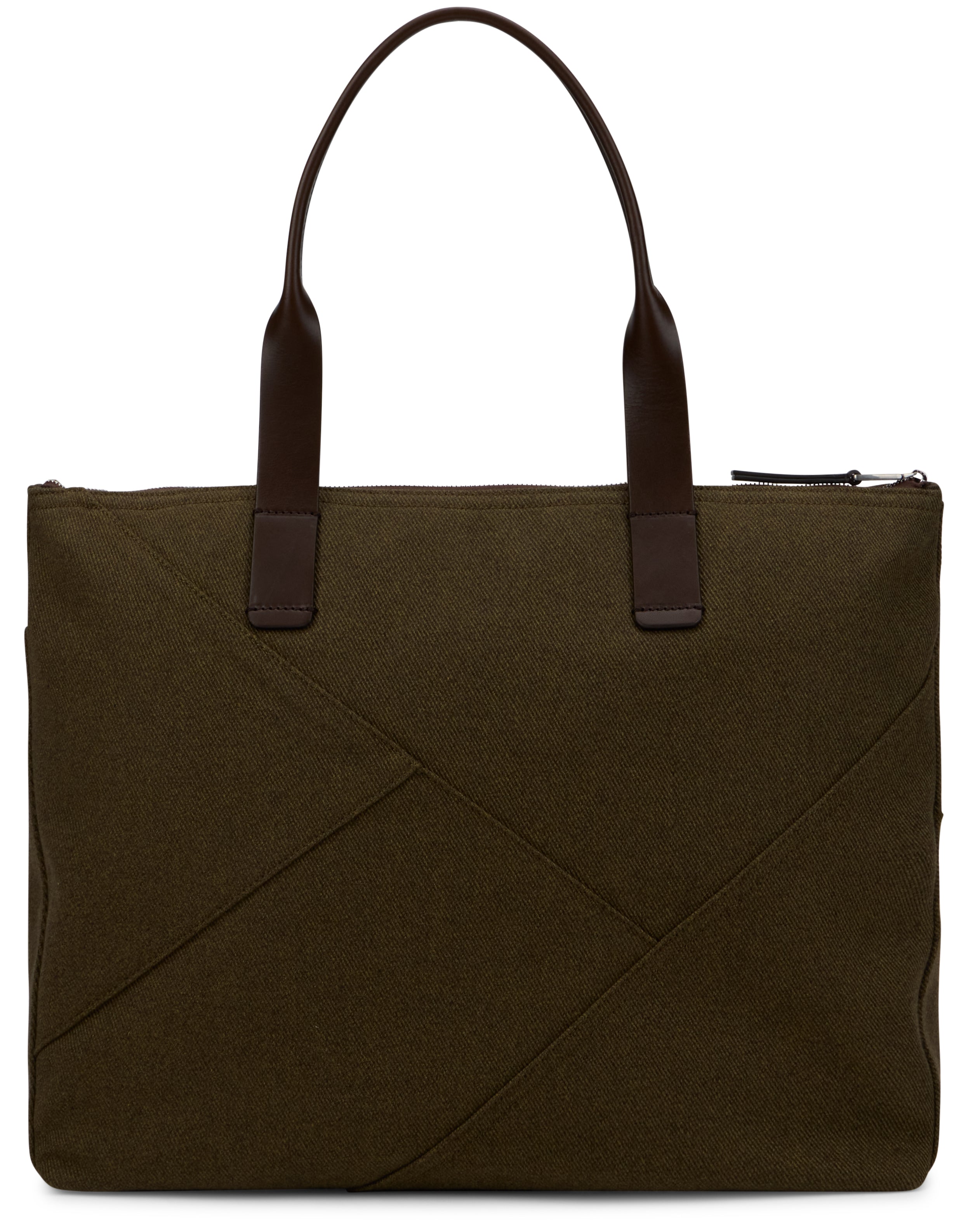 Adamo shopping bag with patchwork