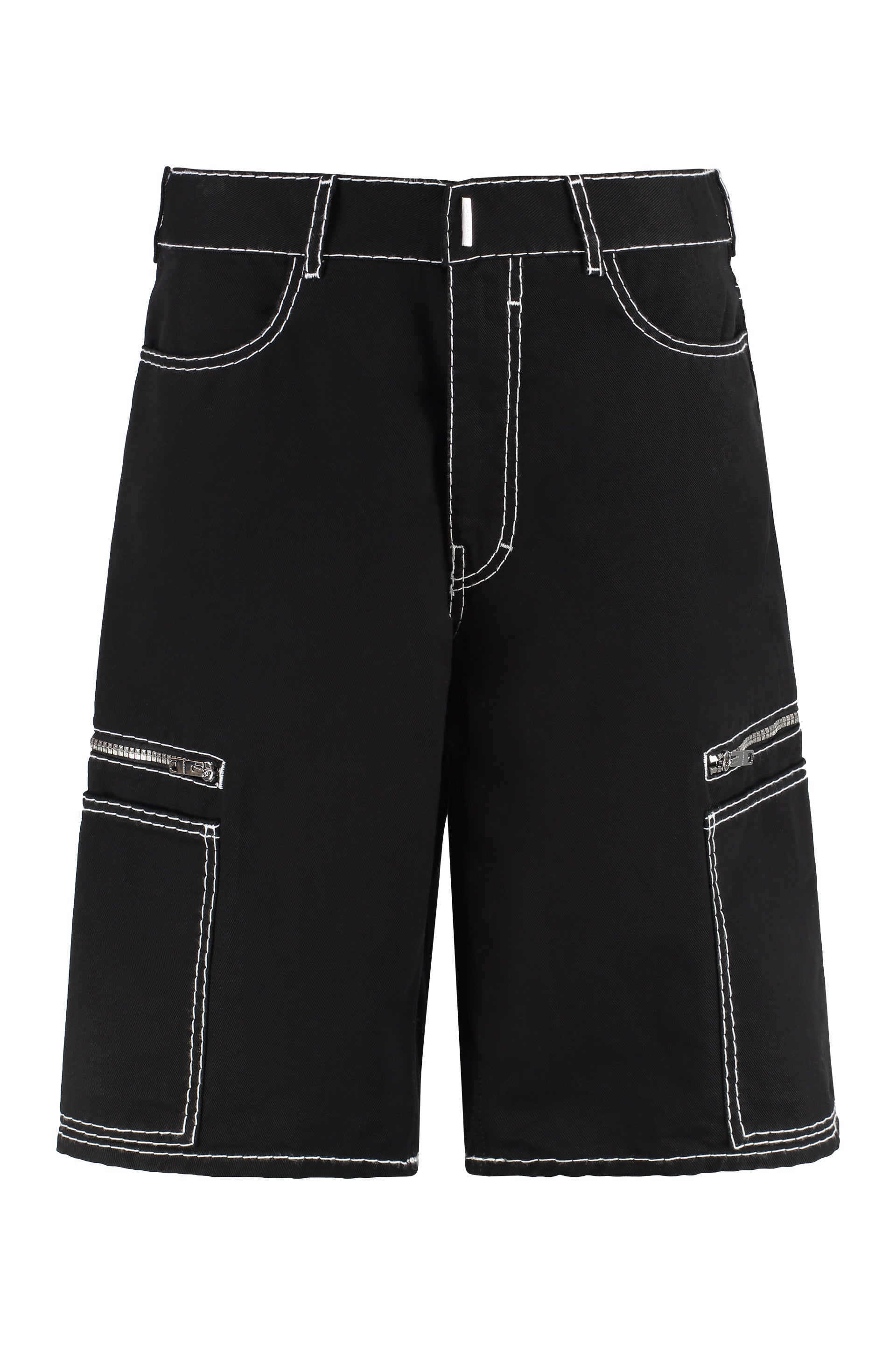 Cotton bermuda shorts
