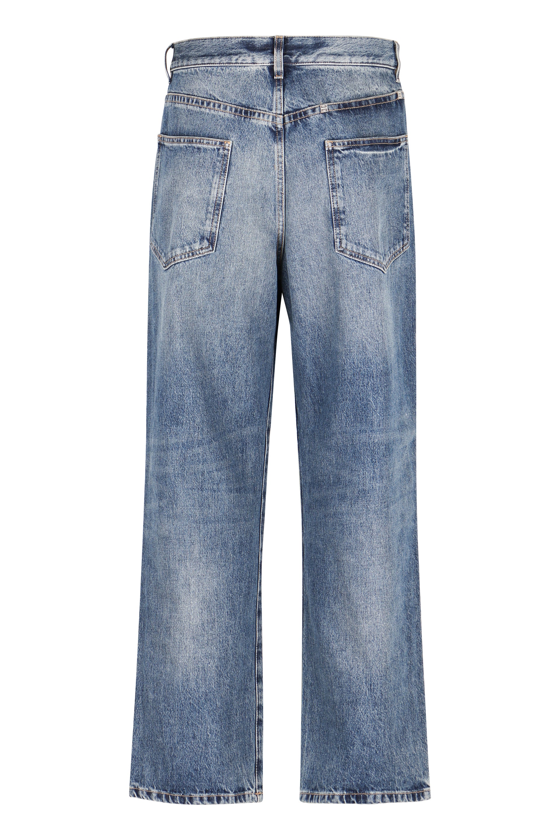 Straight leg jeans