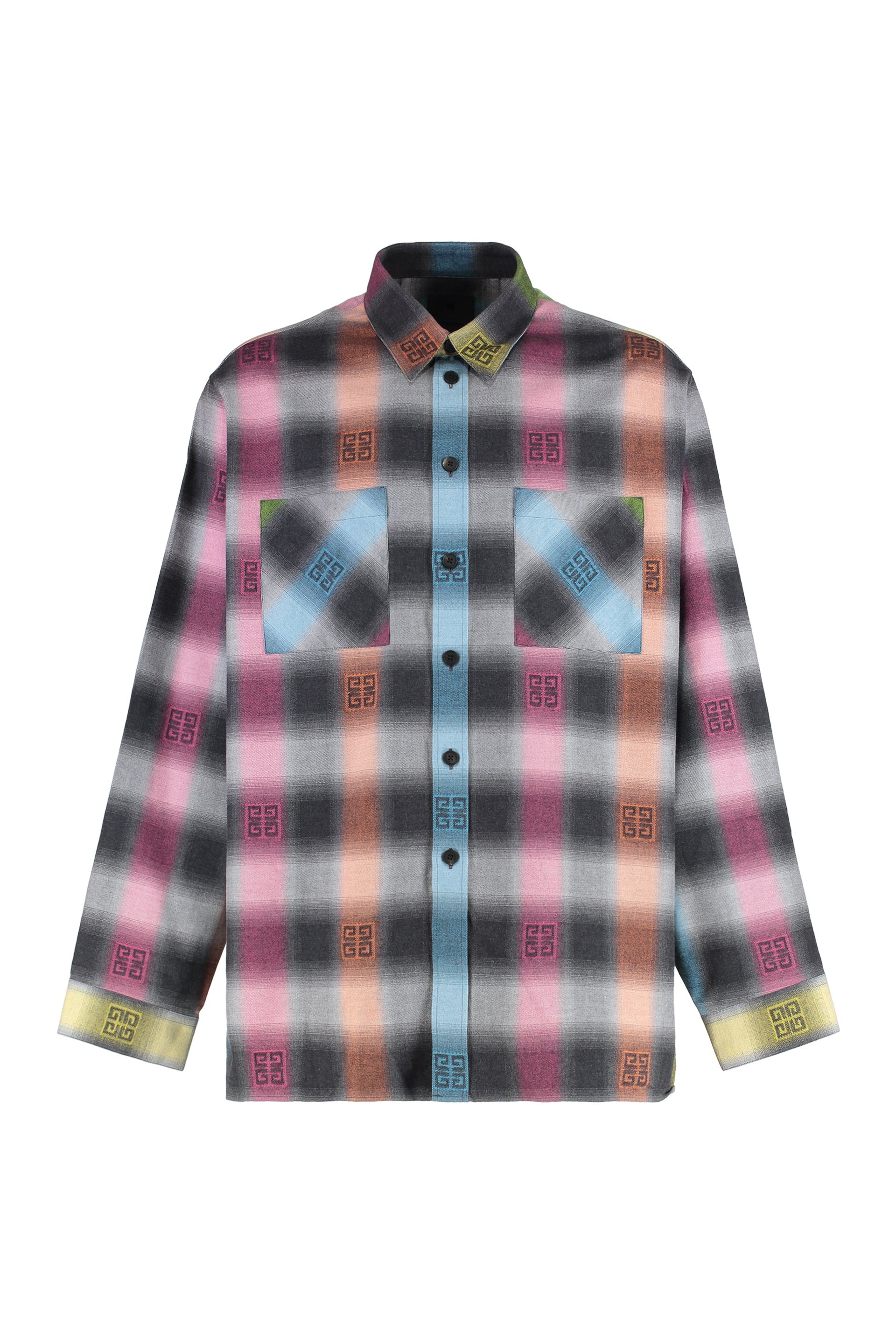 Checked cotton shirt