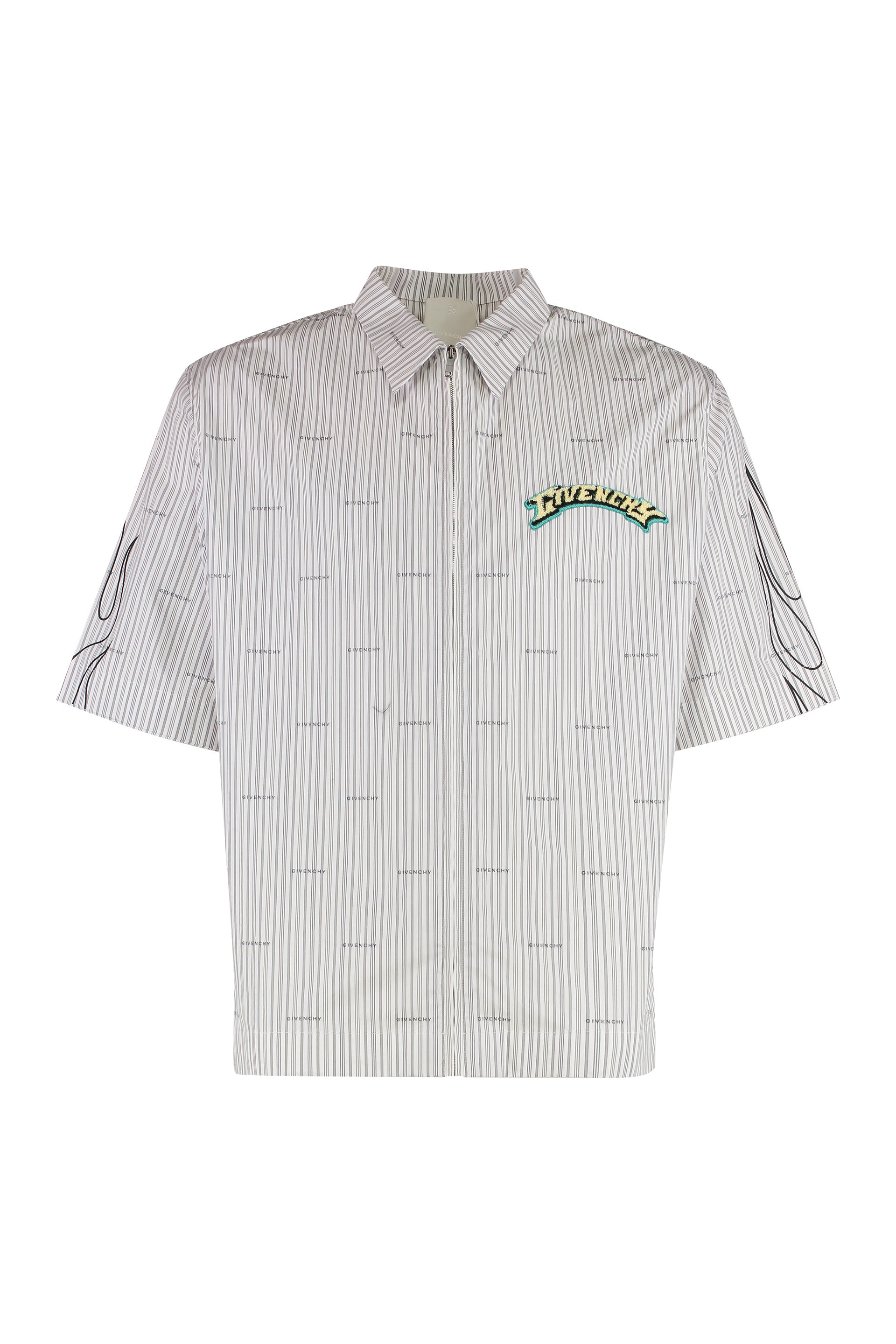 Striped cotton shirt