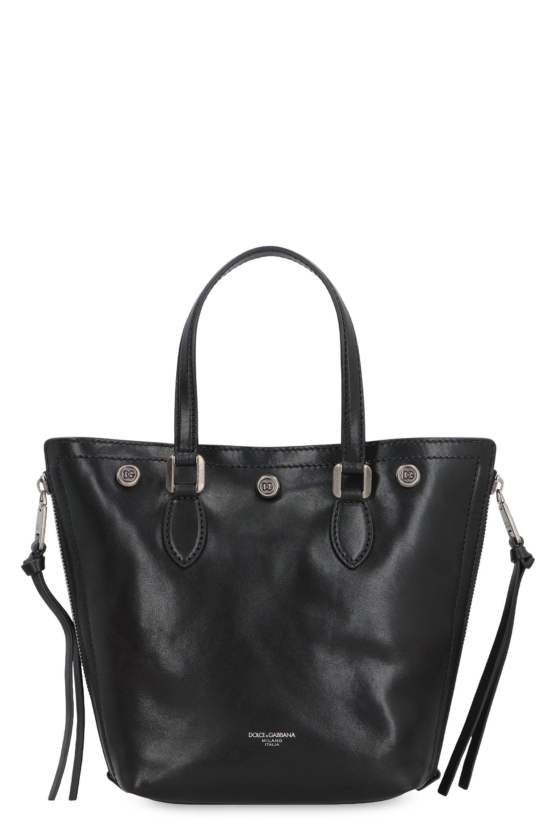 Shopping bag Athens in leather