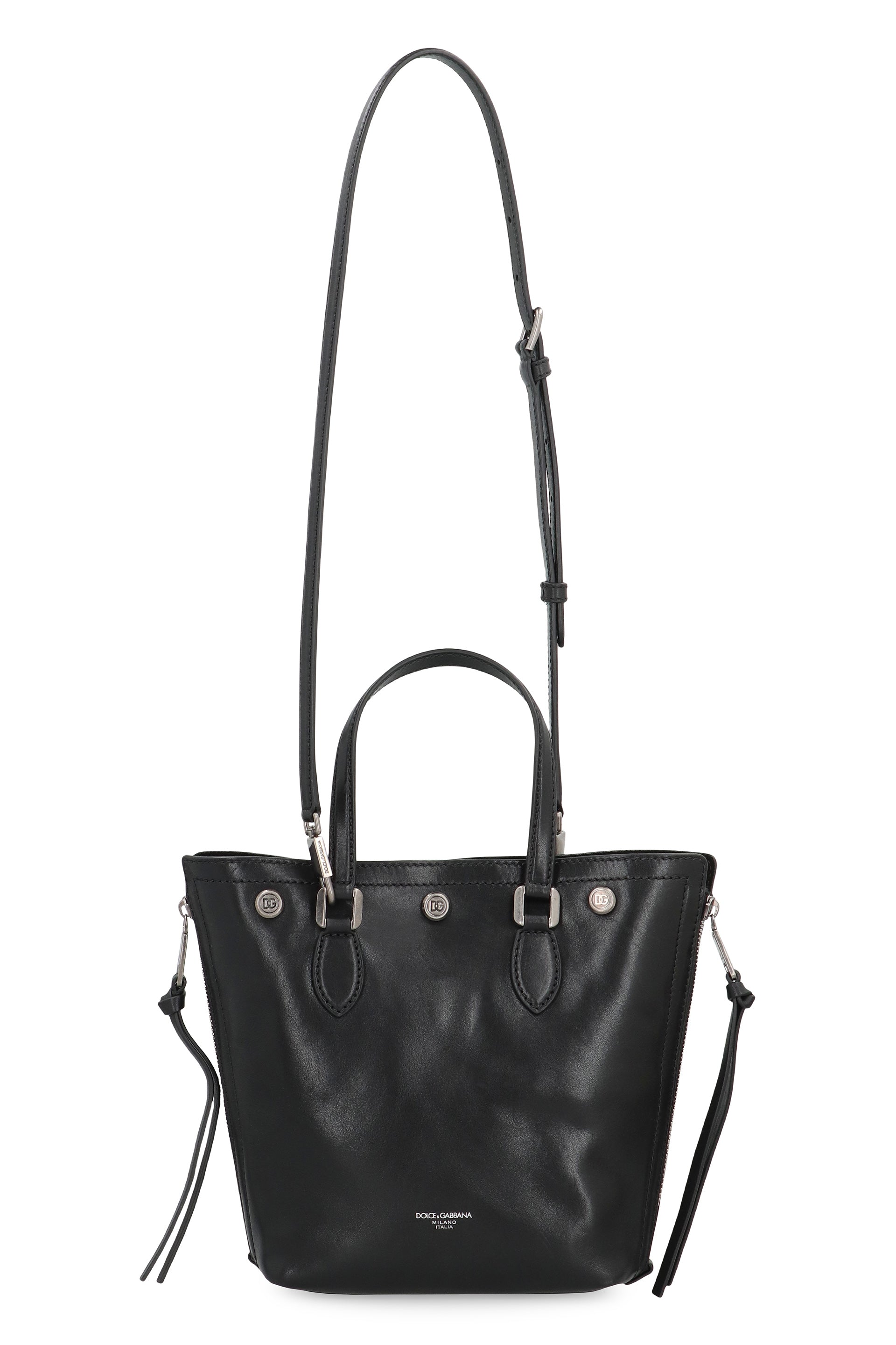 Shopping bag Athens in leather