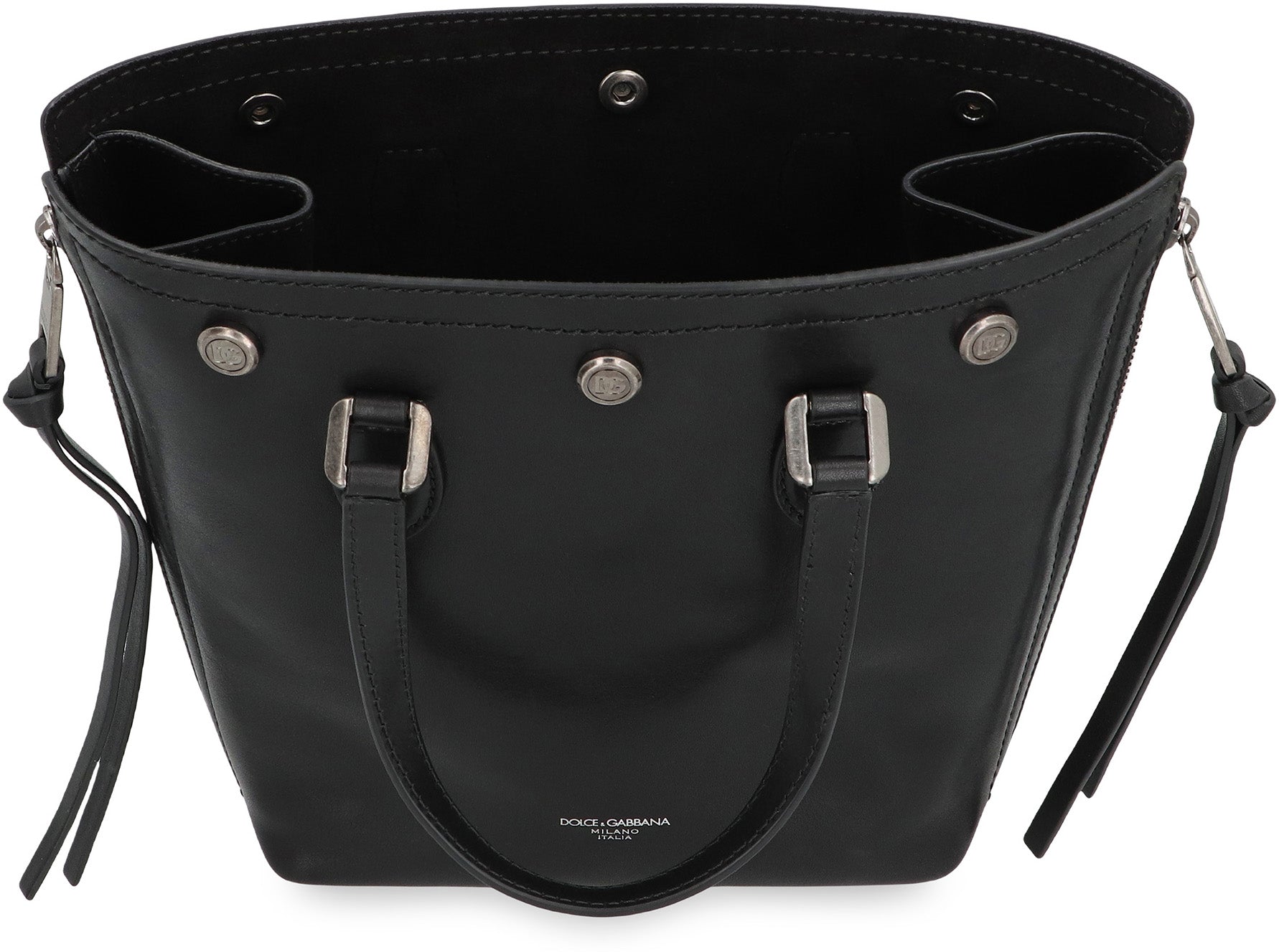 Shopping bag Athens in leather