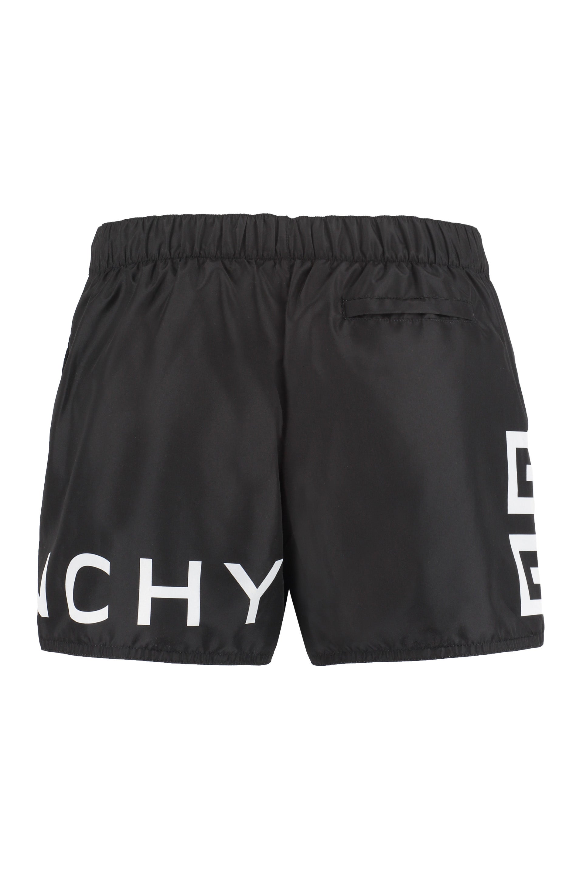 Logo print swim shorts
