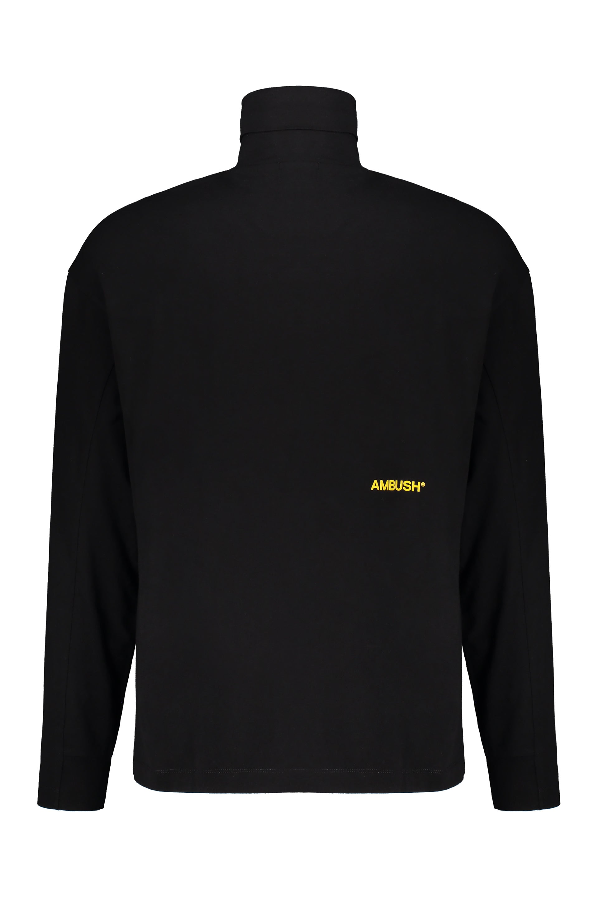 Long sleeve cotton turtleneck