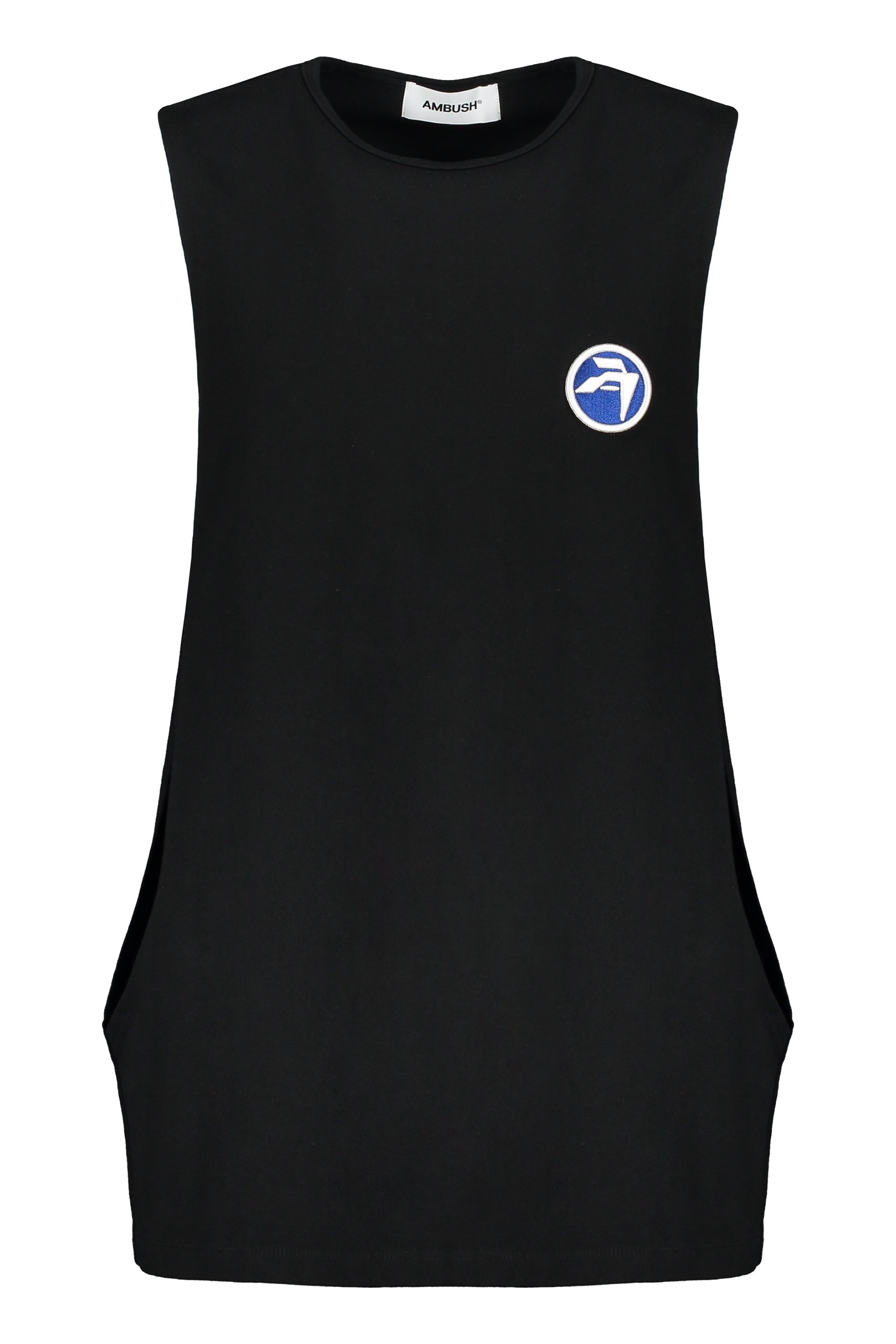 Logo cotton tank top