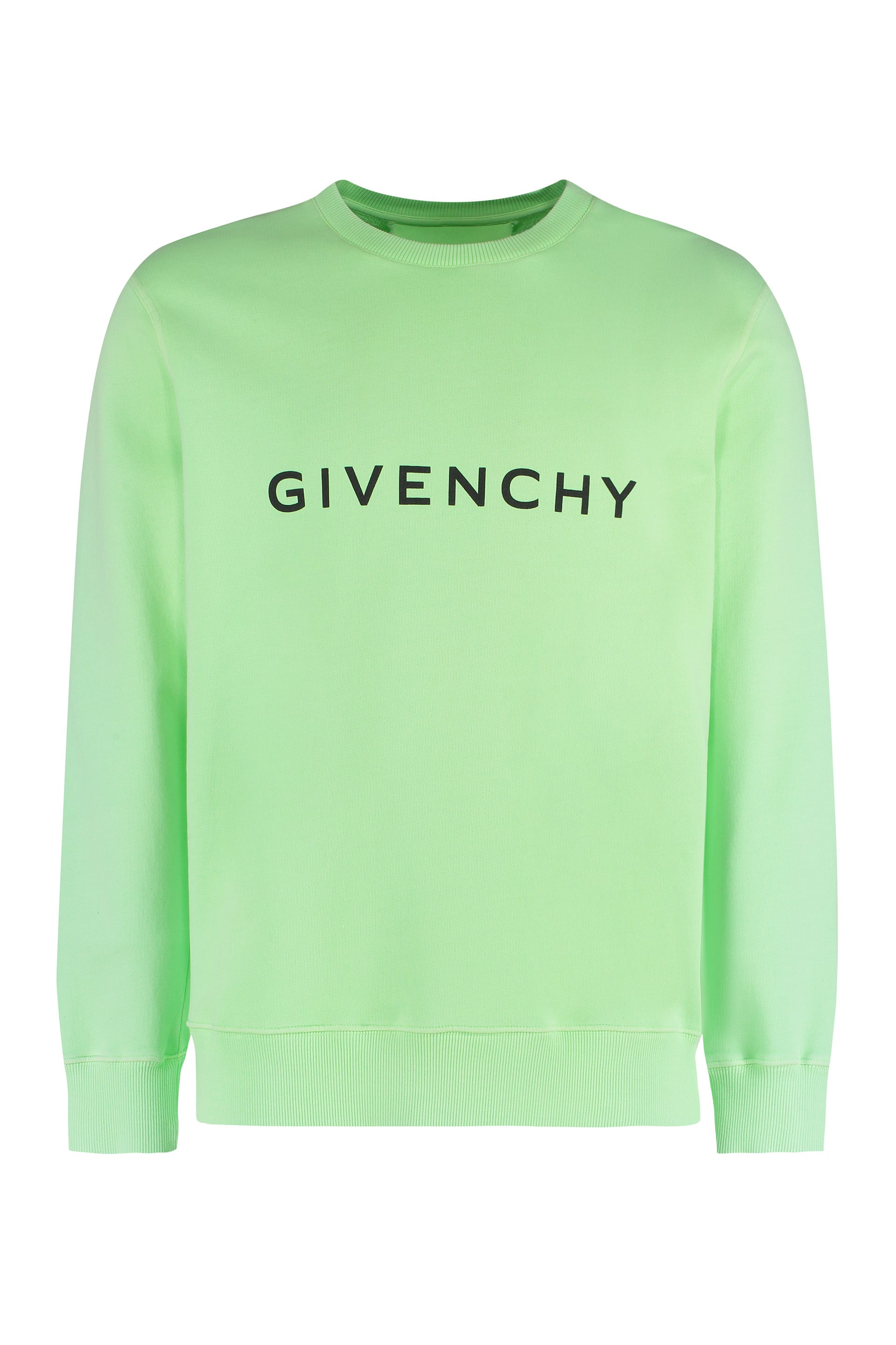 Cotton crew-neck sweatshirt