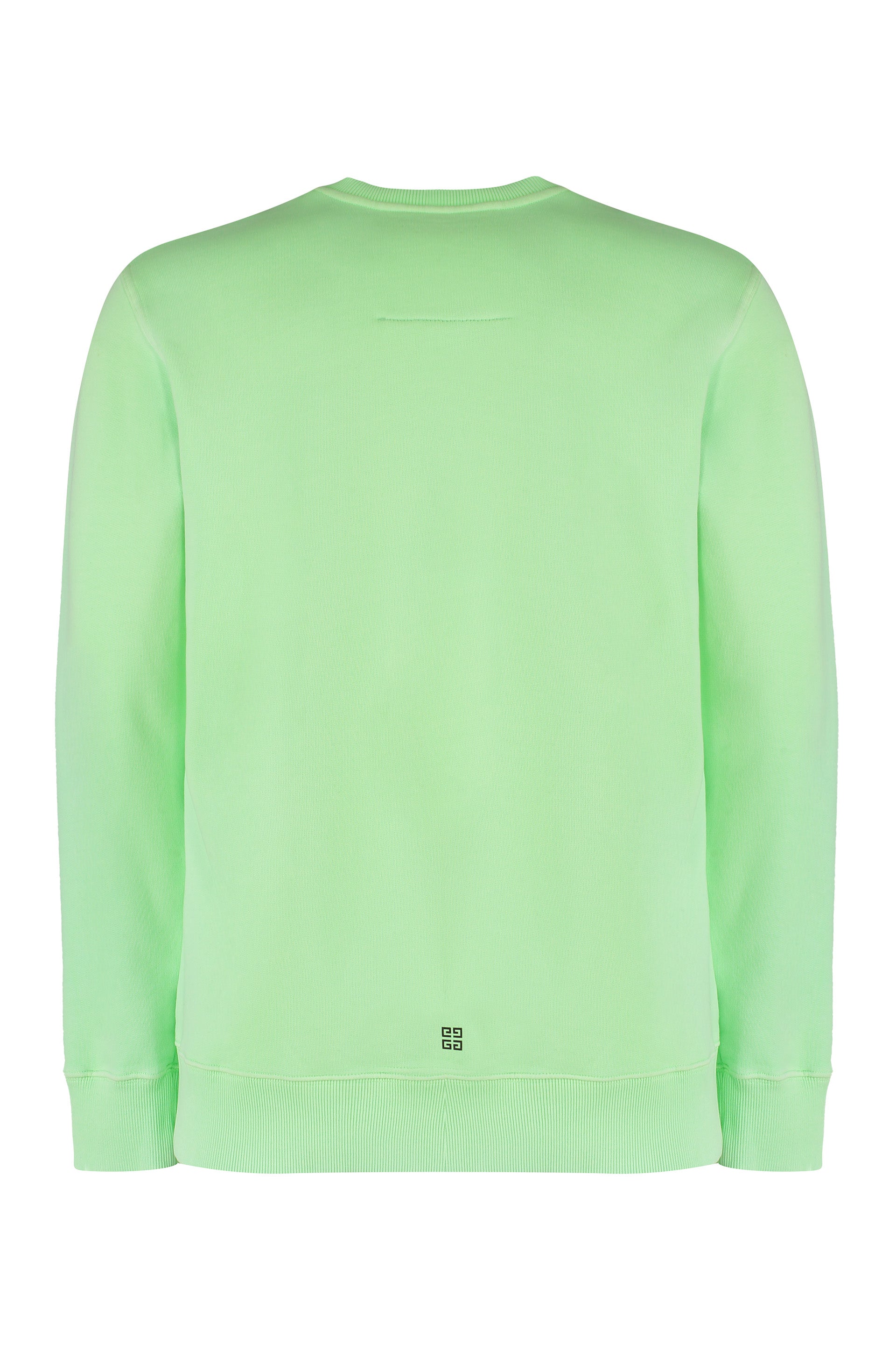 Cotton crew-neck sweatshirt