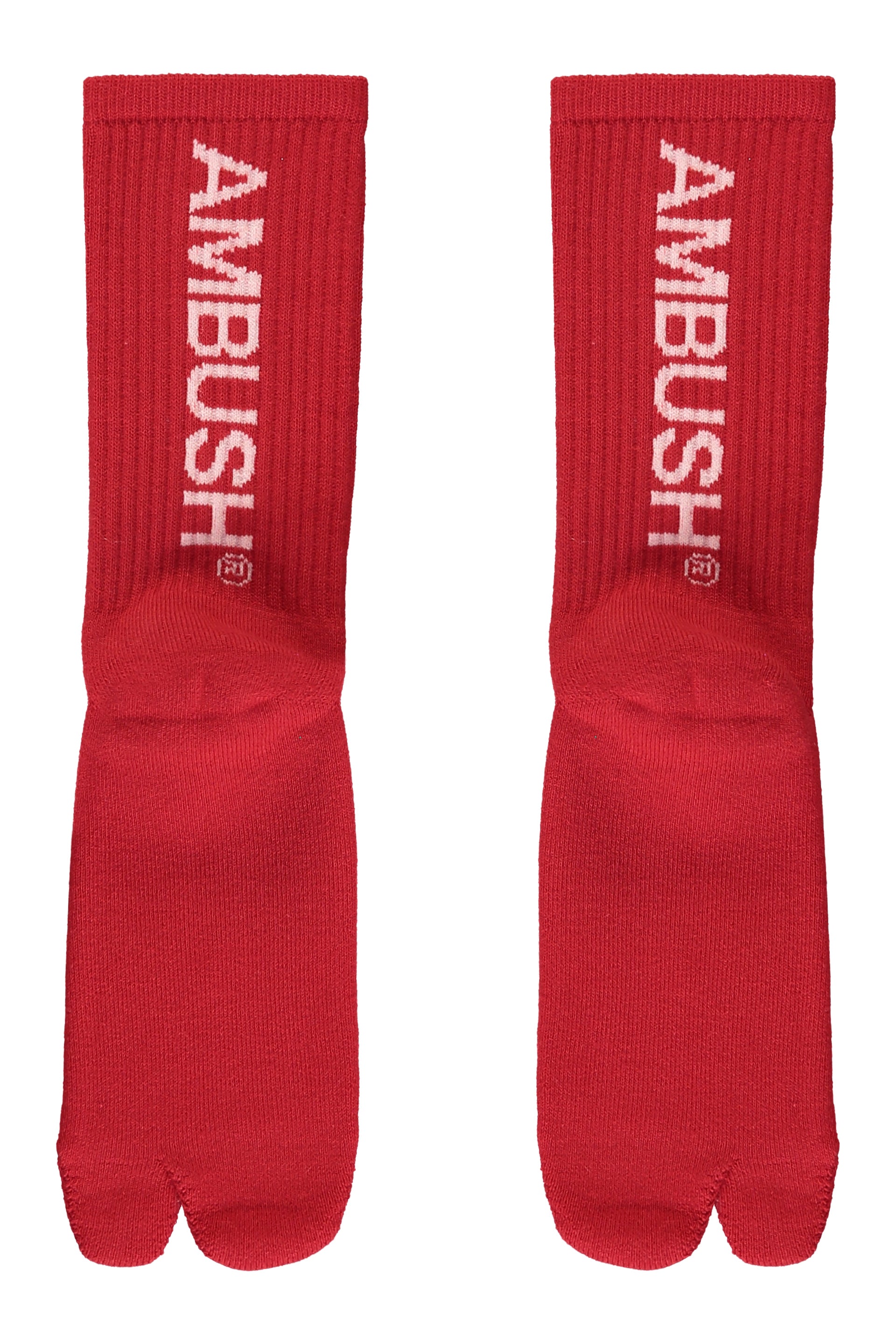 Cotton socks with logo