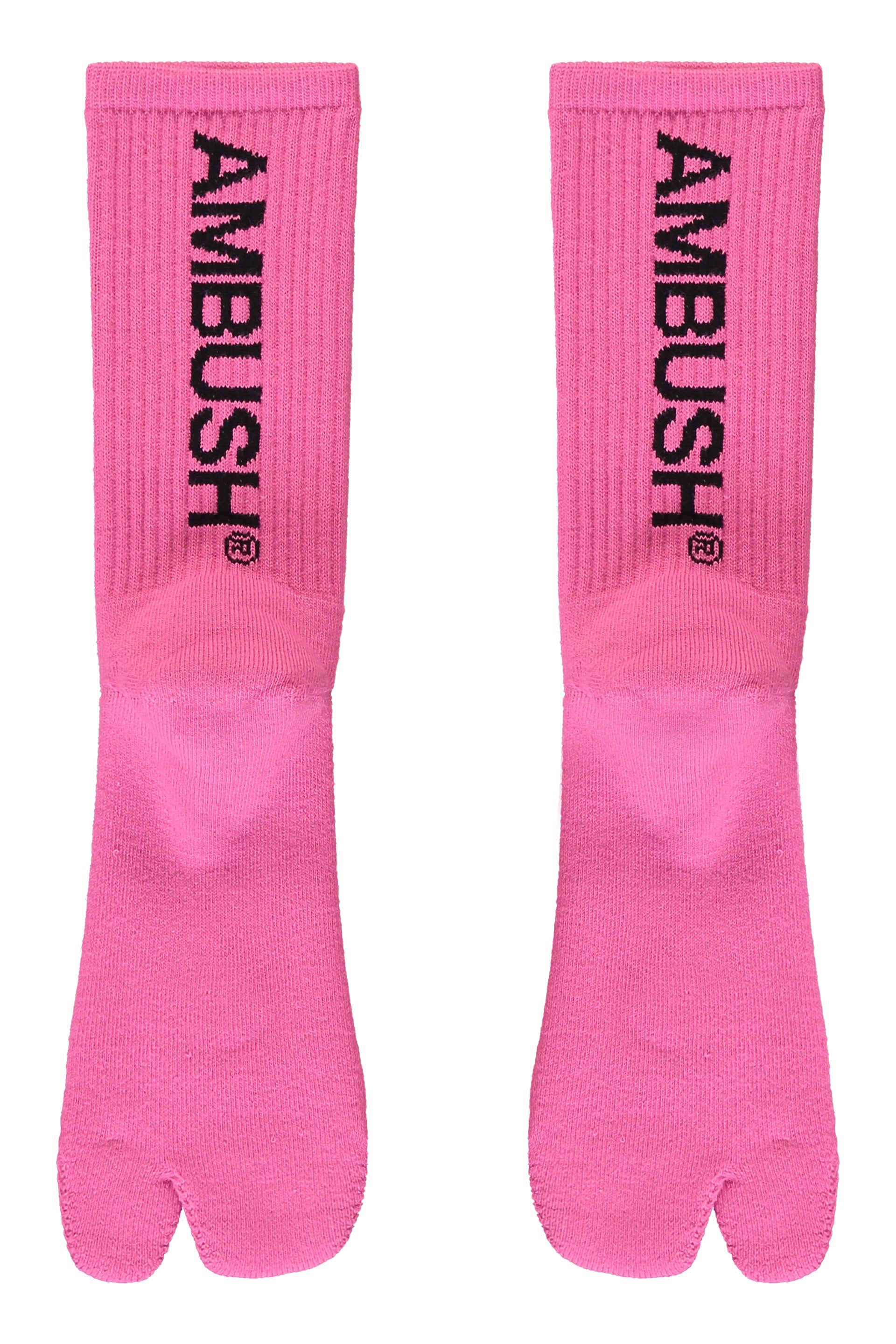 Cotton socks with logo