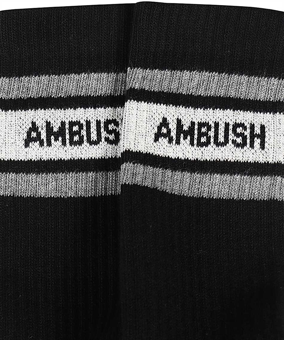 Logo cotton blend socks