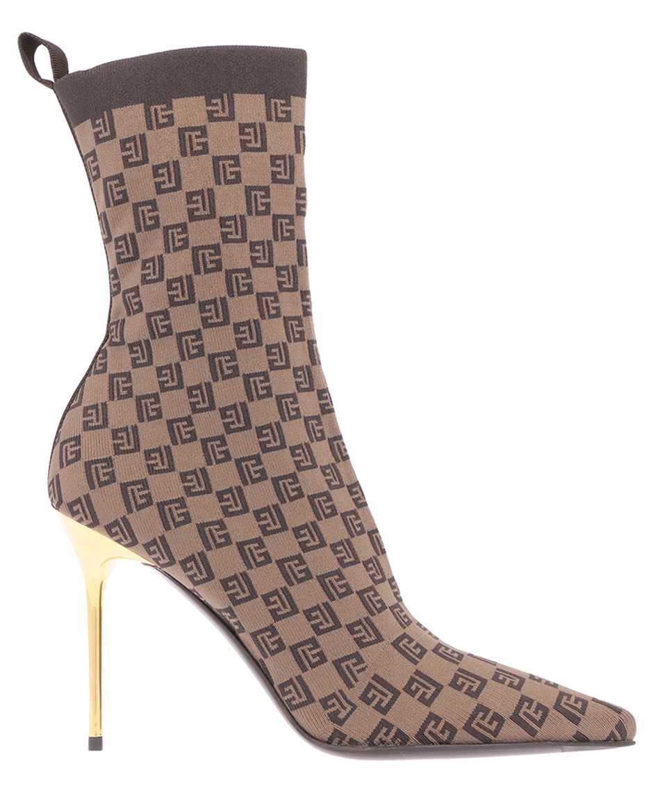 Fabric ankle boots