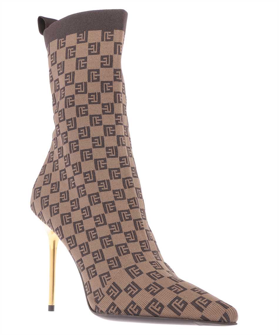 Fabric ankle boots