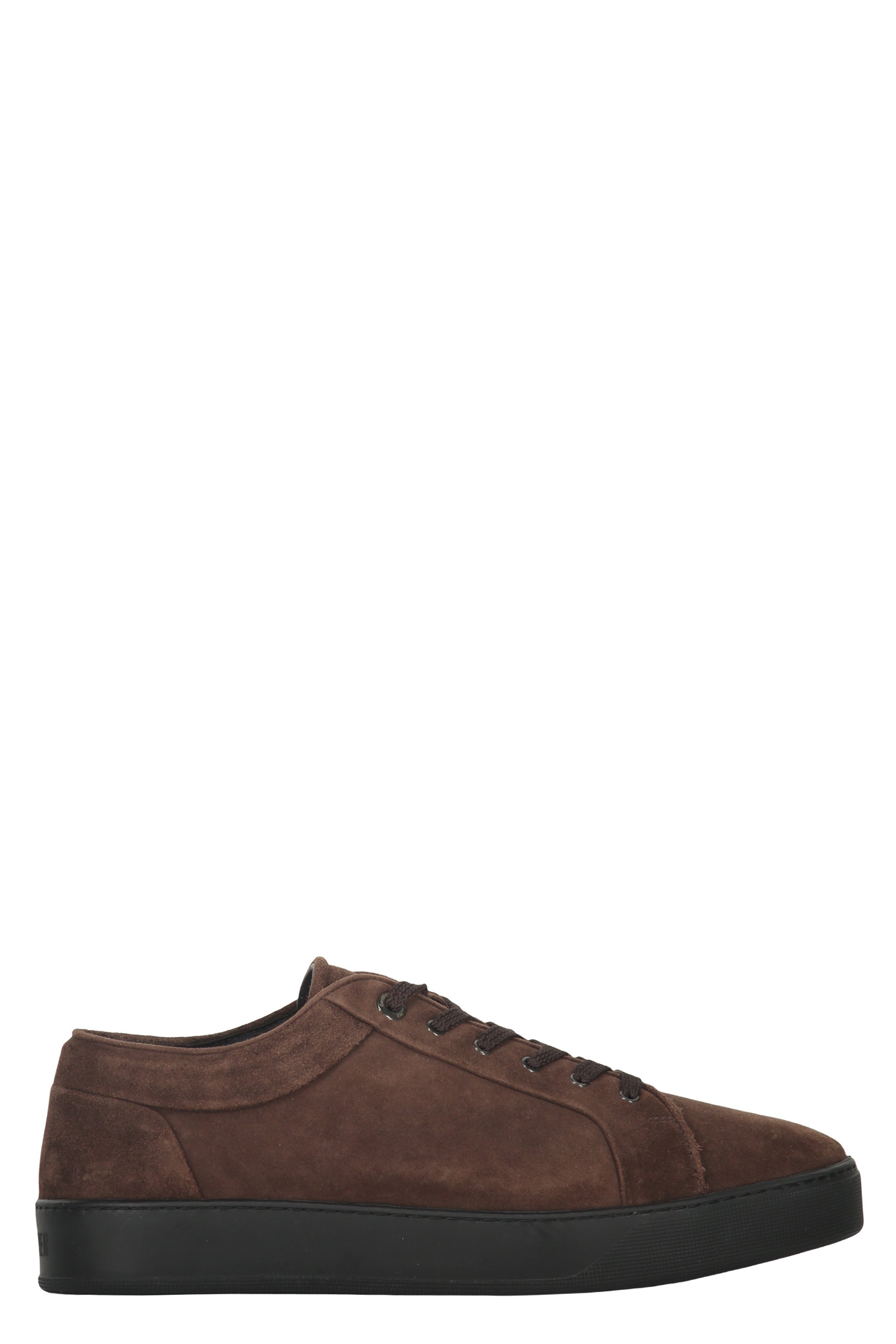 Suede sneakers