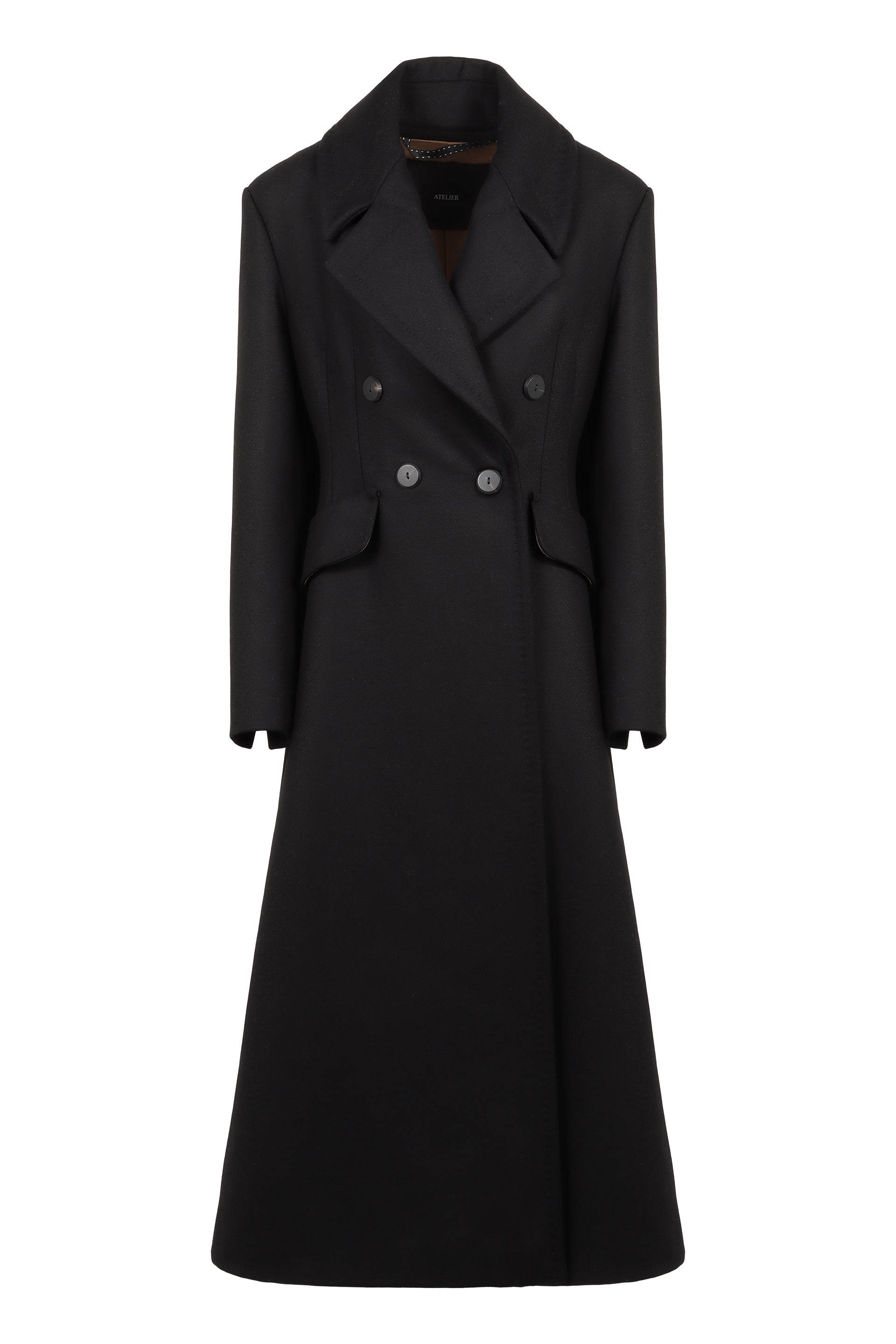 Bouquet wool and cashmere coat