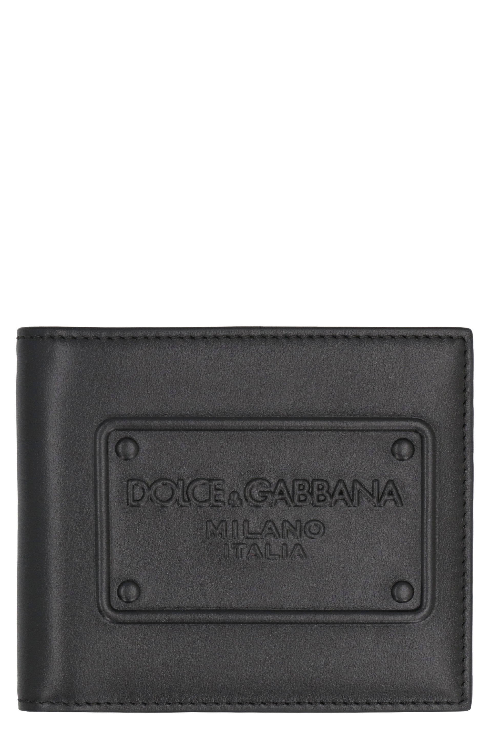 Calf leather wallet