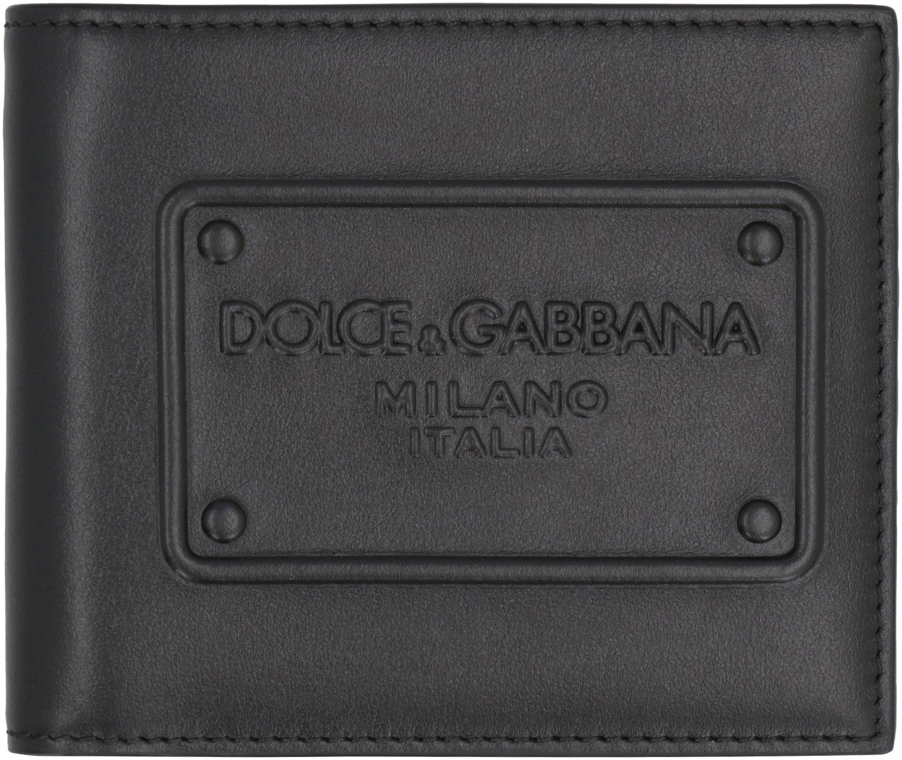 Calf leather wallet