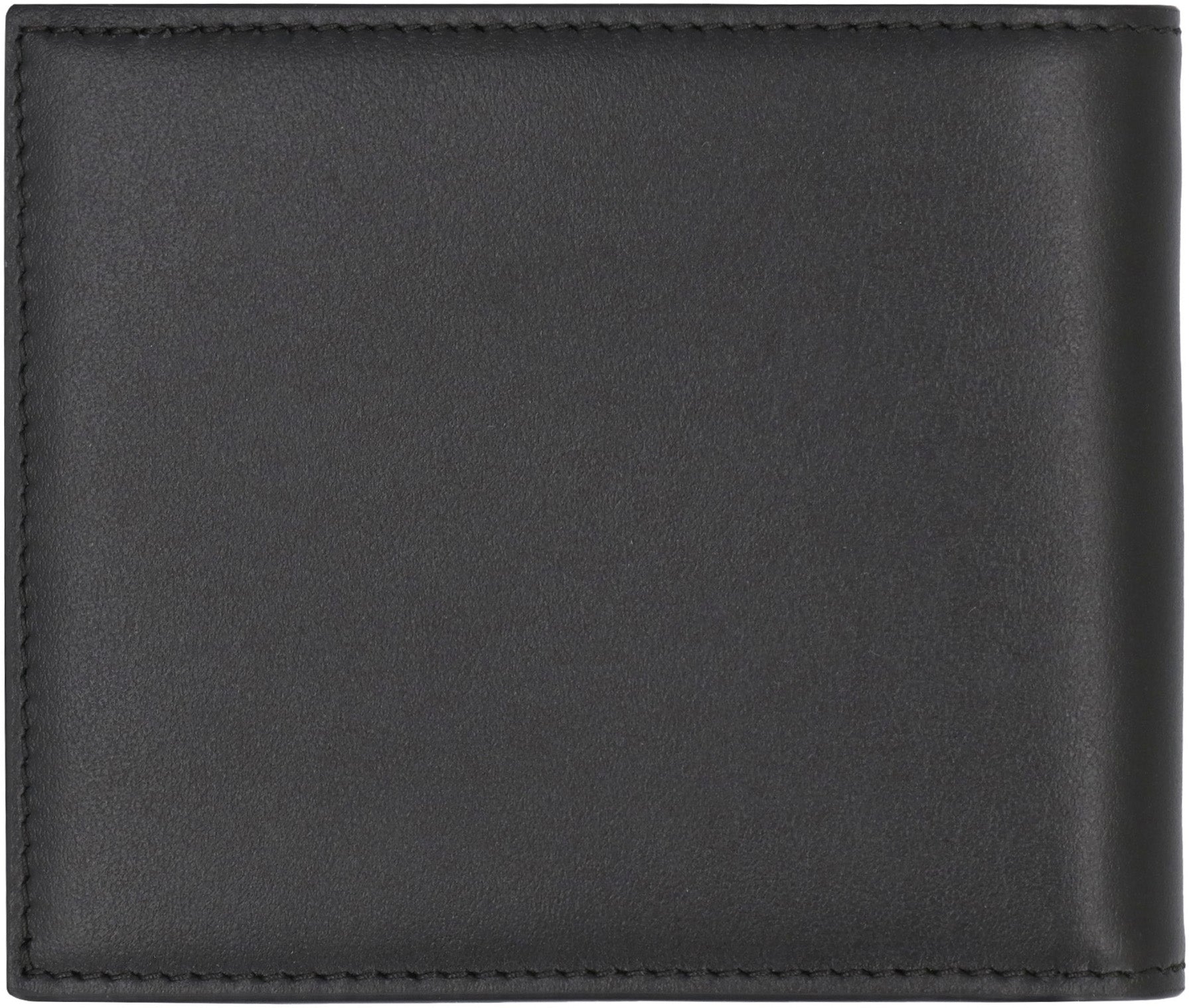 Calf leather wallet