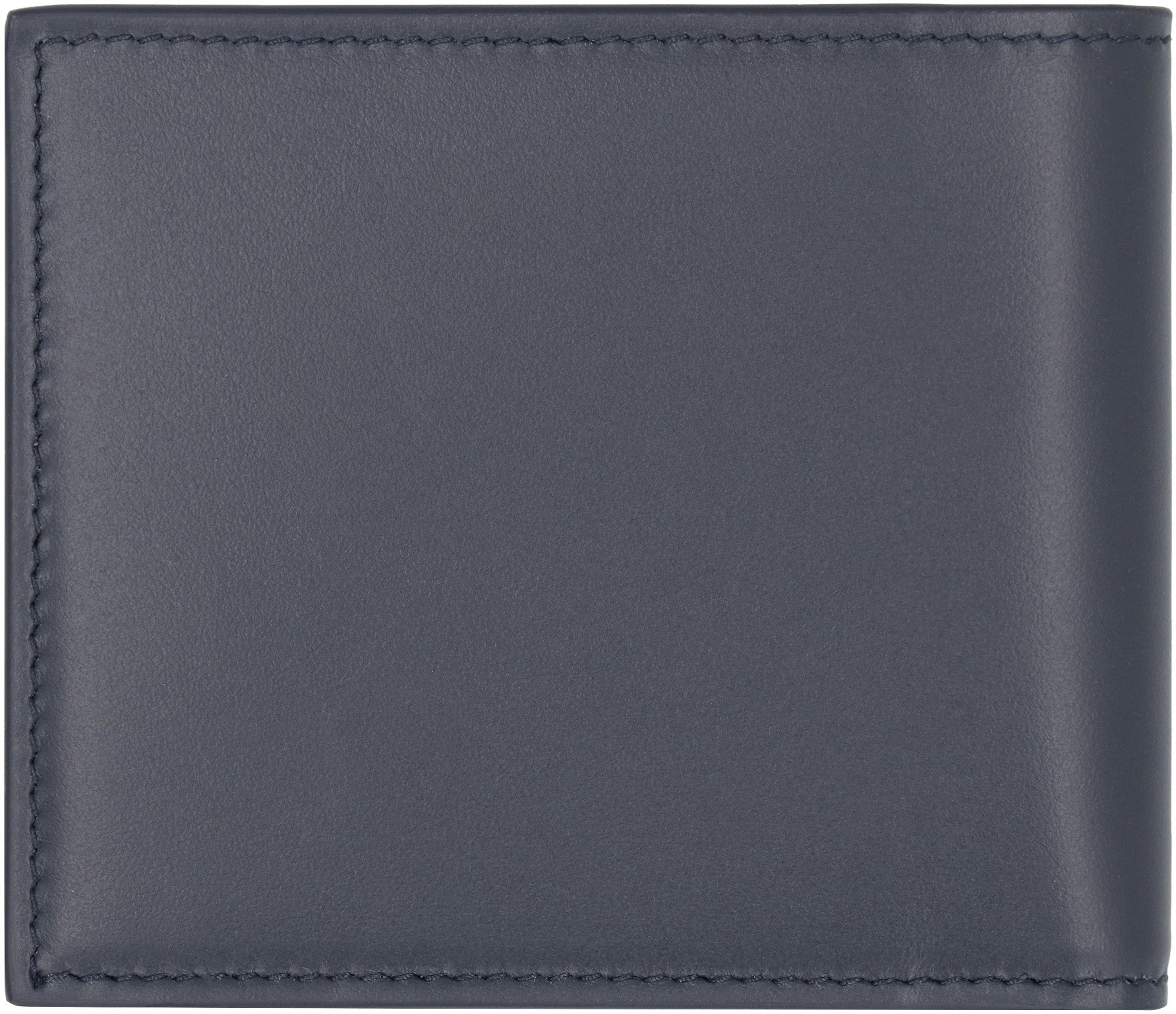 Leather flap-over wallet