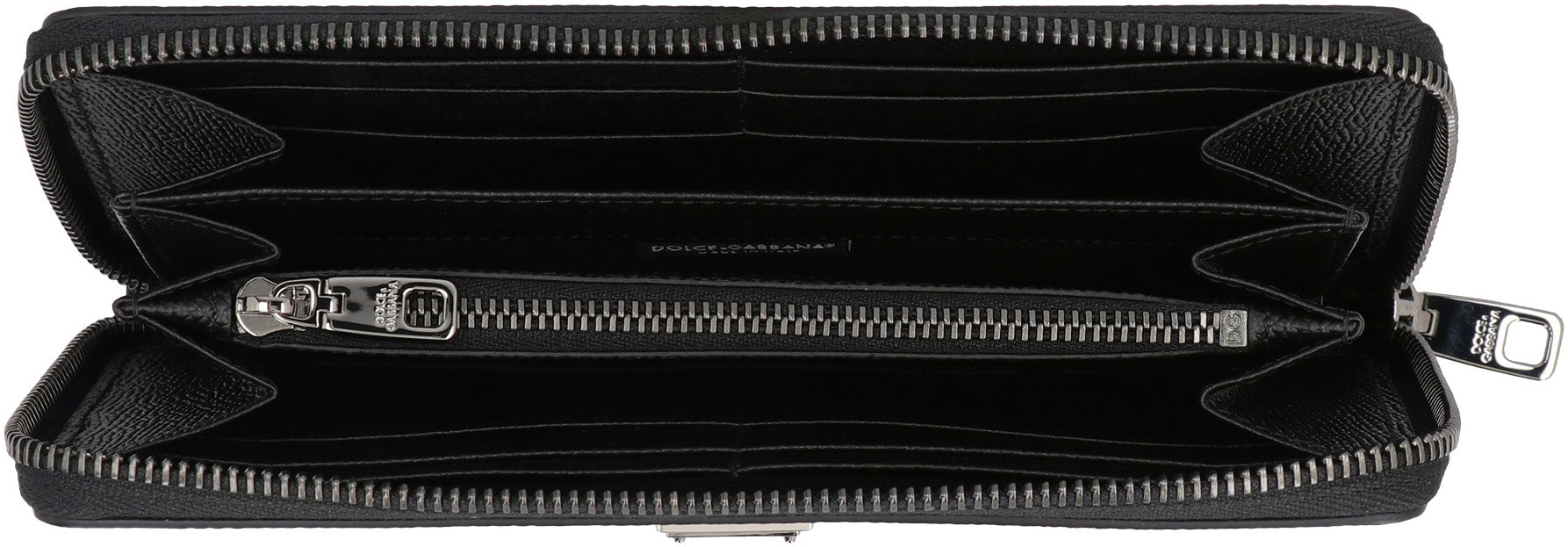 Leather zip around wallet