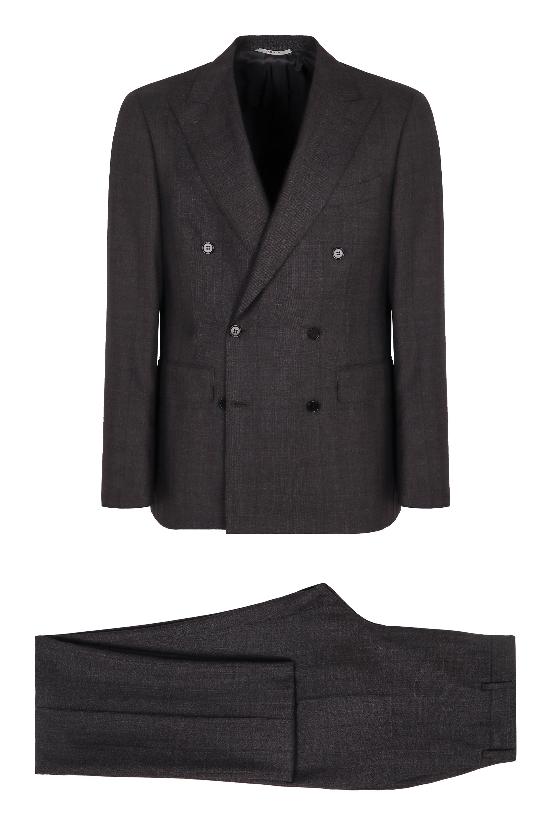 Two-piece wool suit