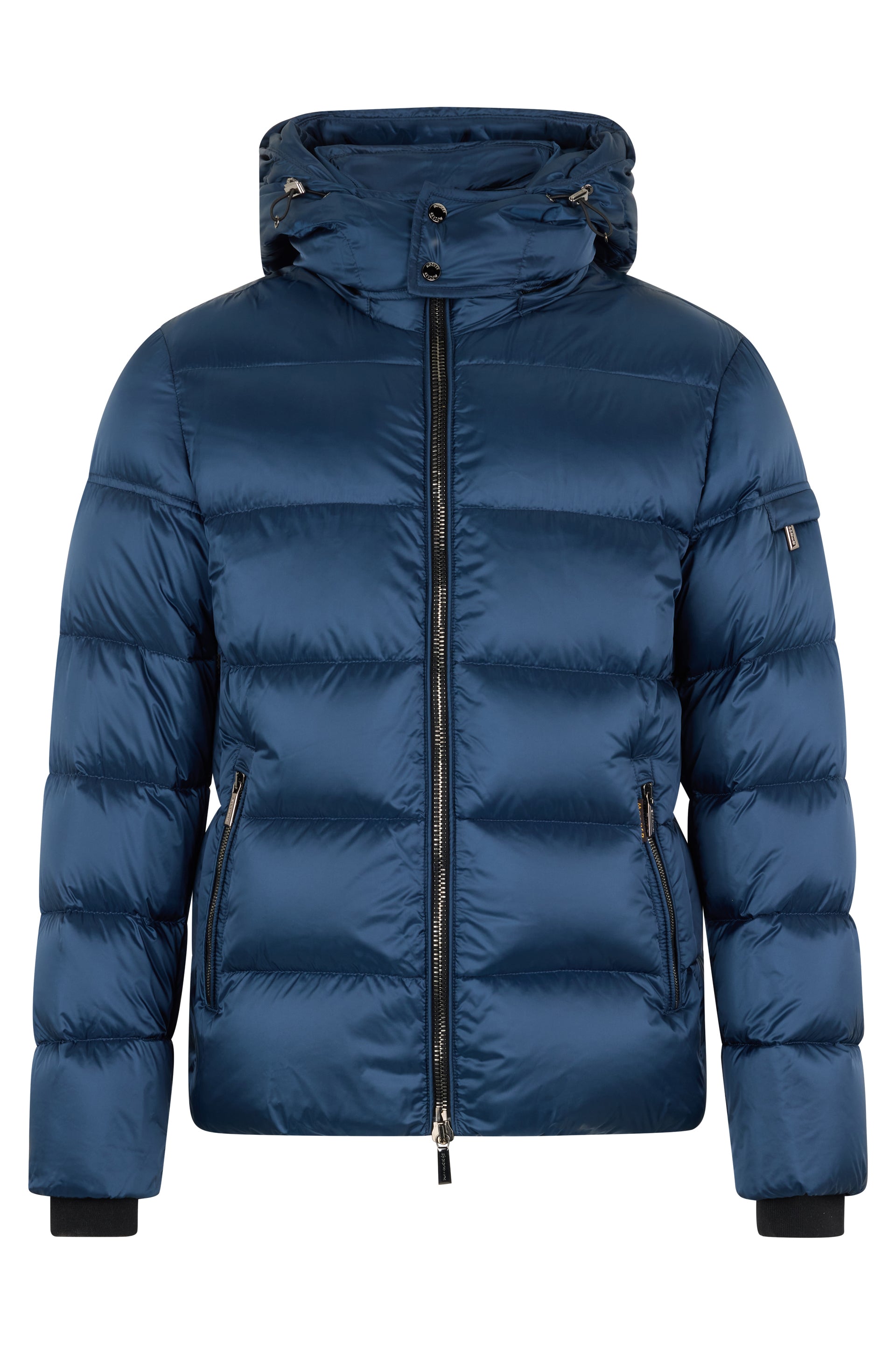 Dark blue padded sports jacket