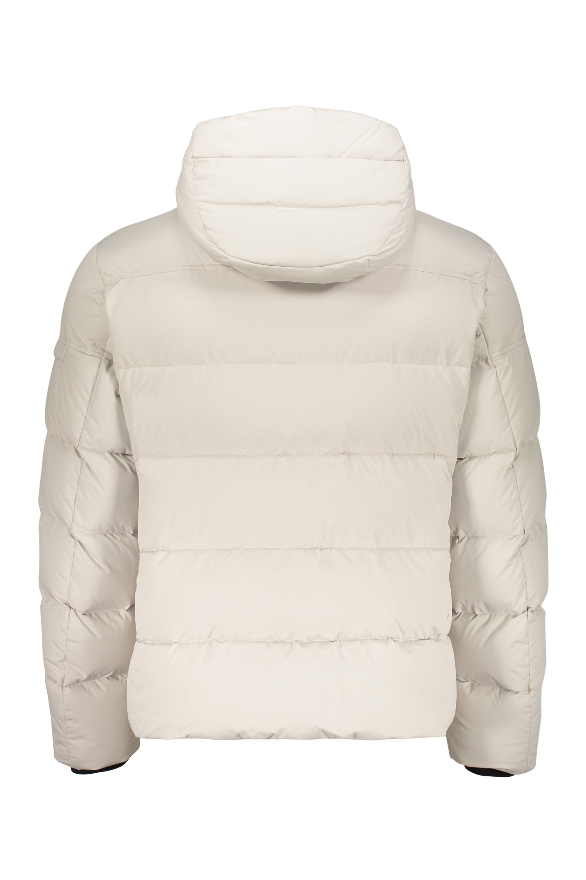 Light padded jacket with hood and zip