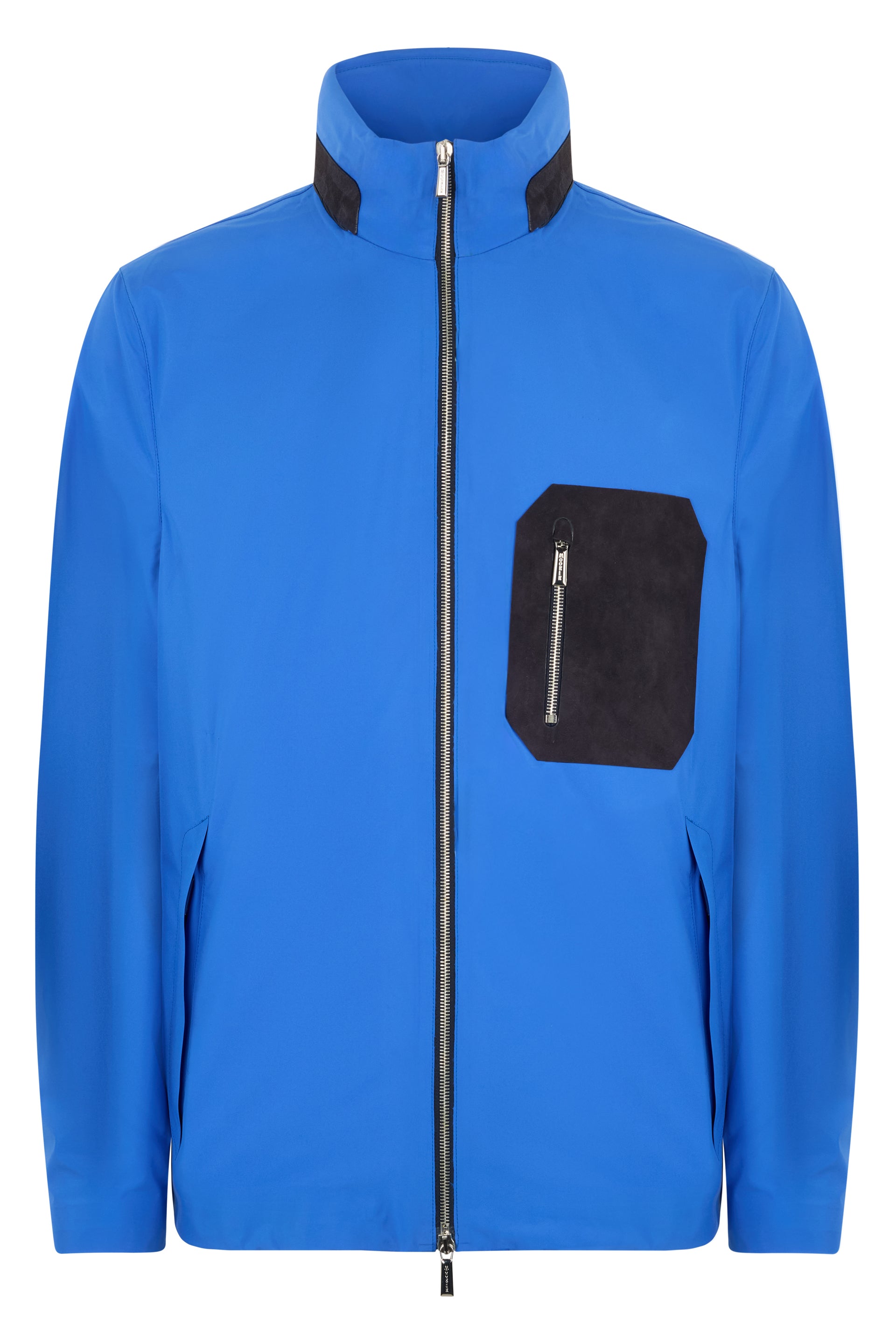 Light blue jacket, modern and versatile