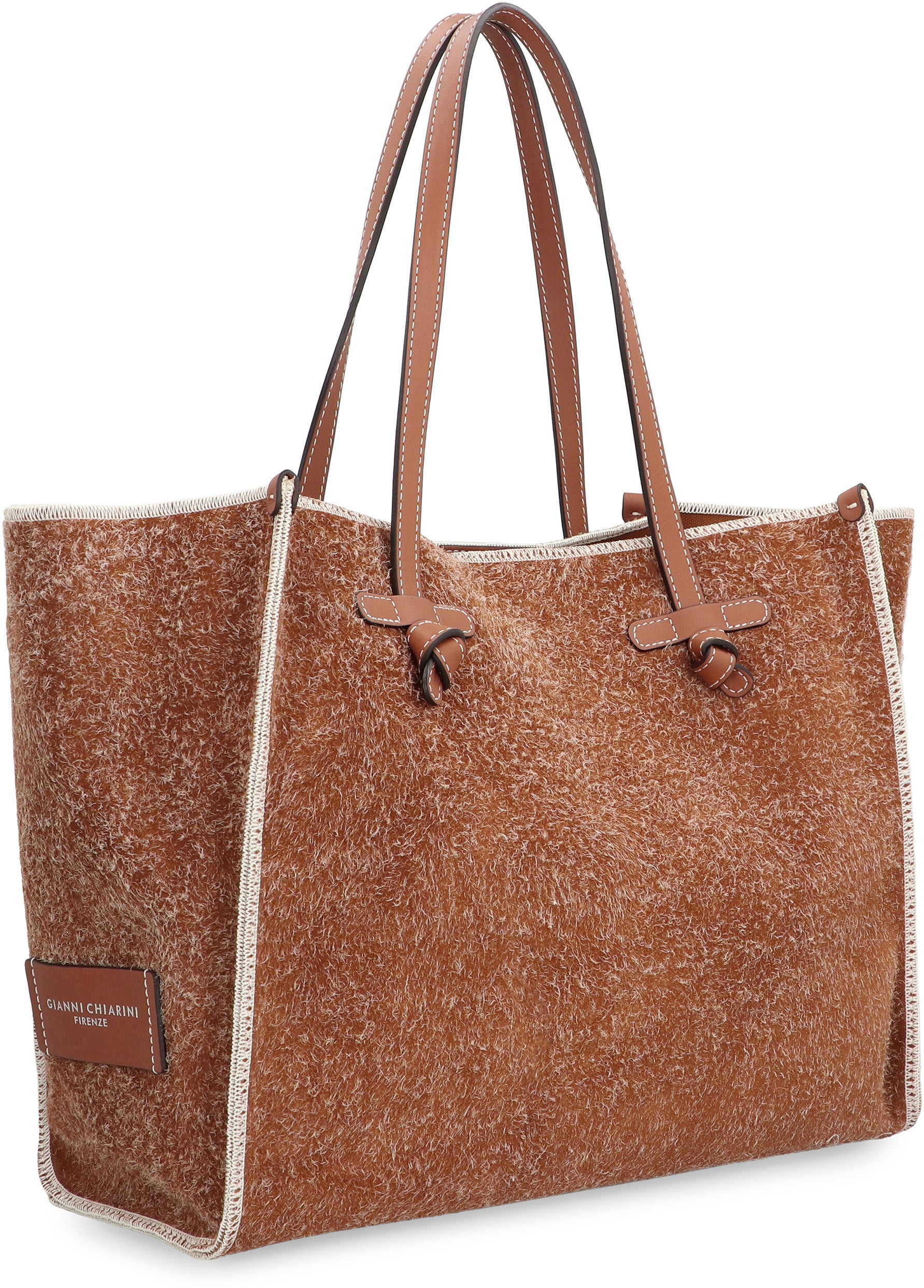 Marcella smooth leather tote bag