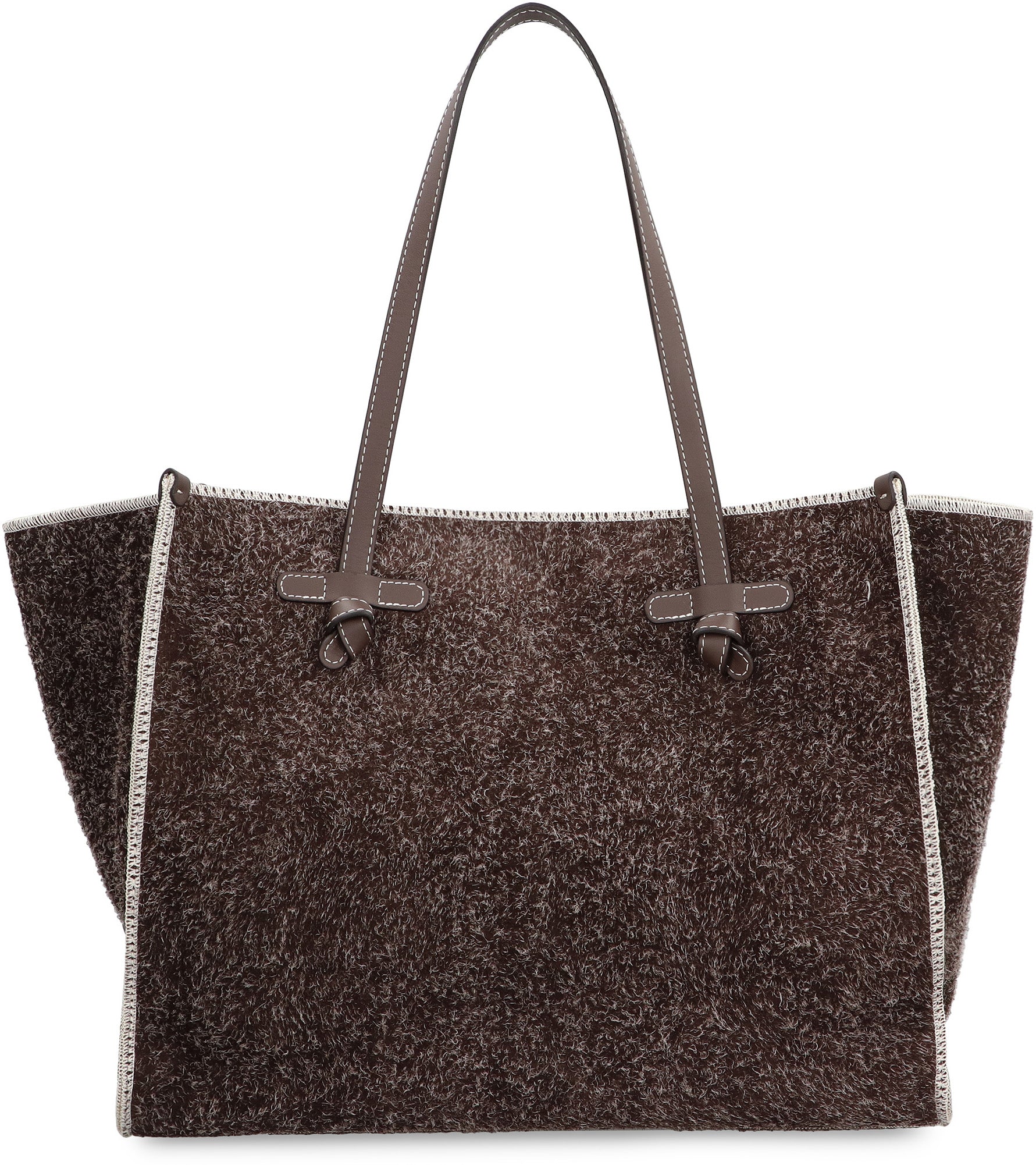 Marcella smooth leather tote bag