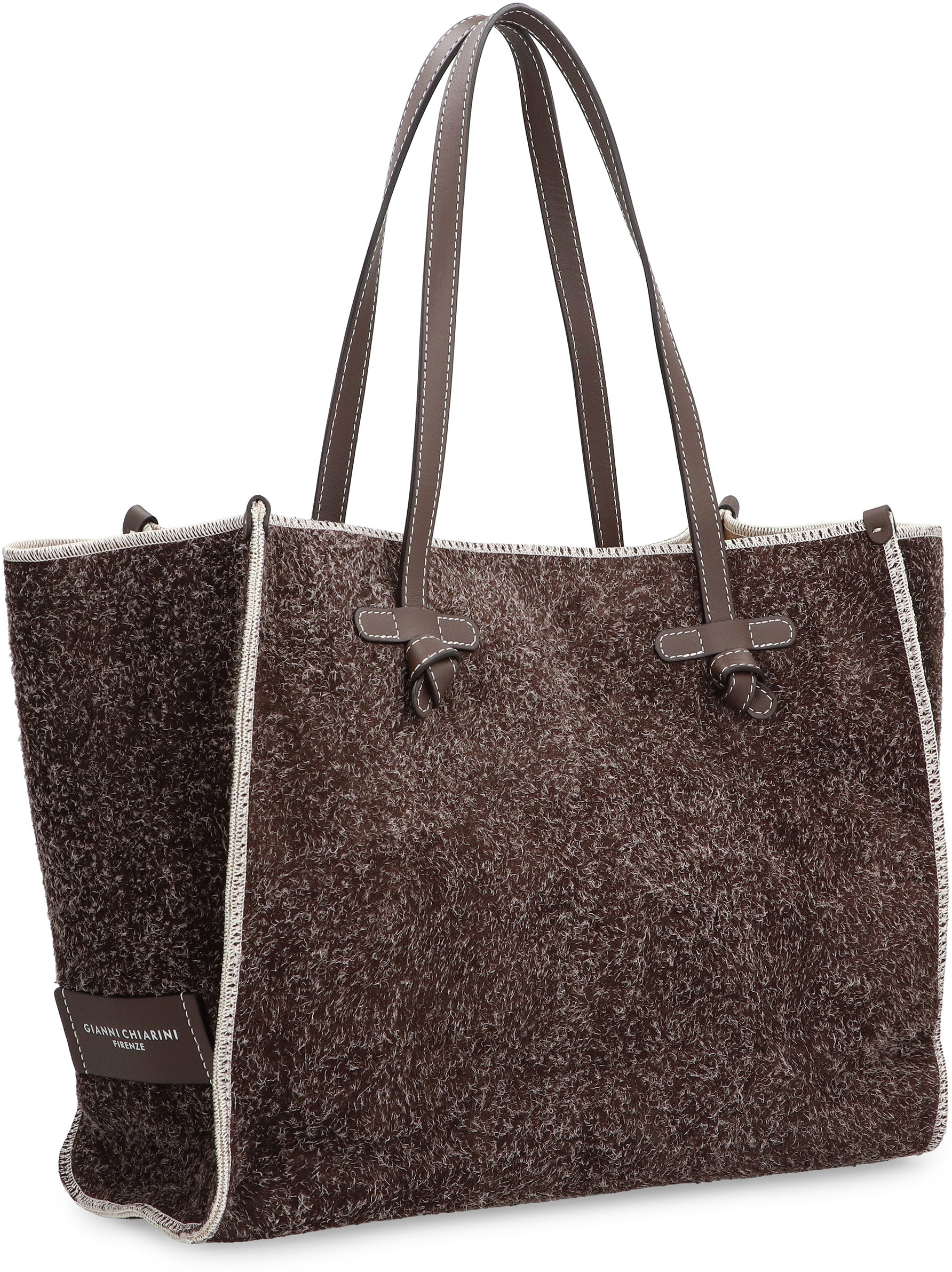 Marcella smooth leather tote bag