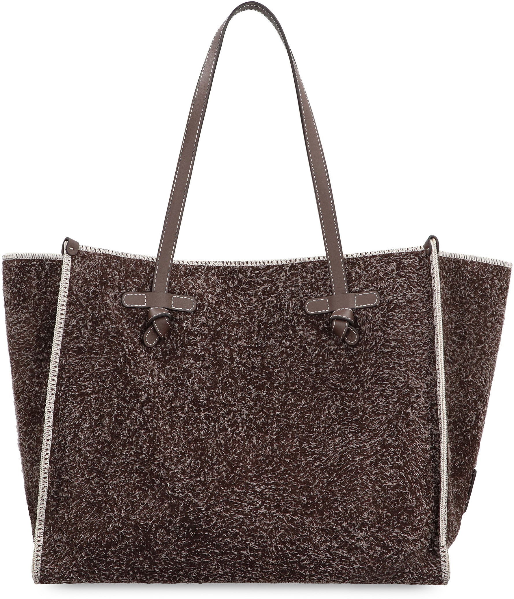 Marcella smooth leather tote bag