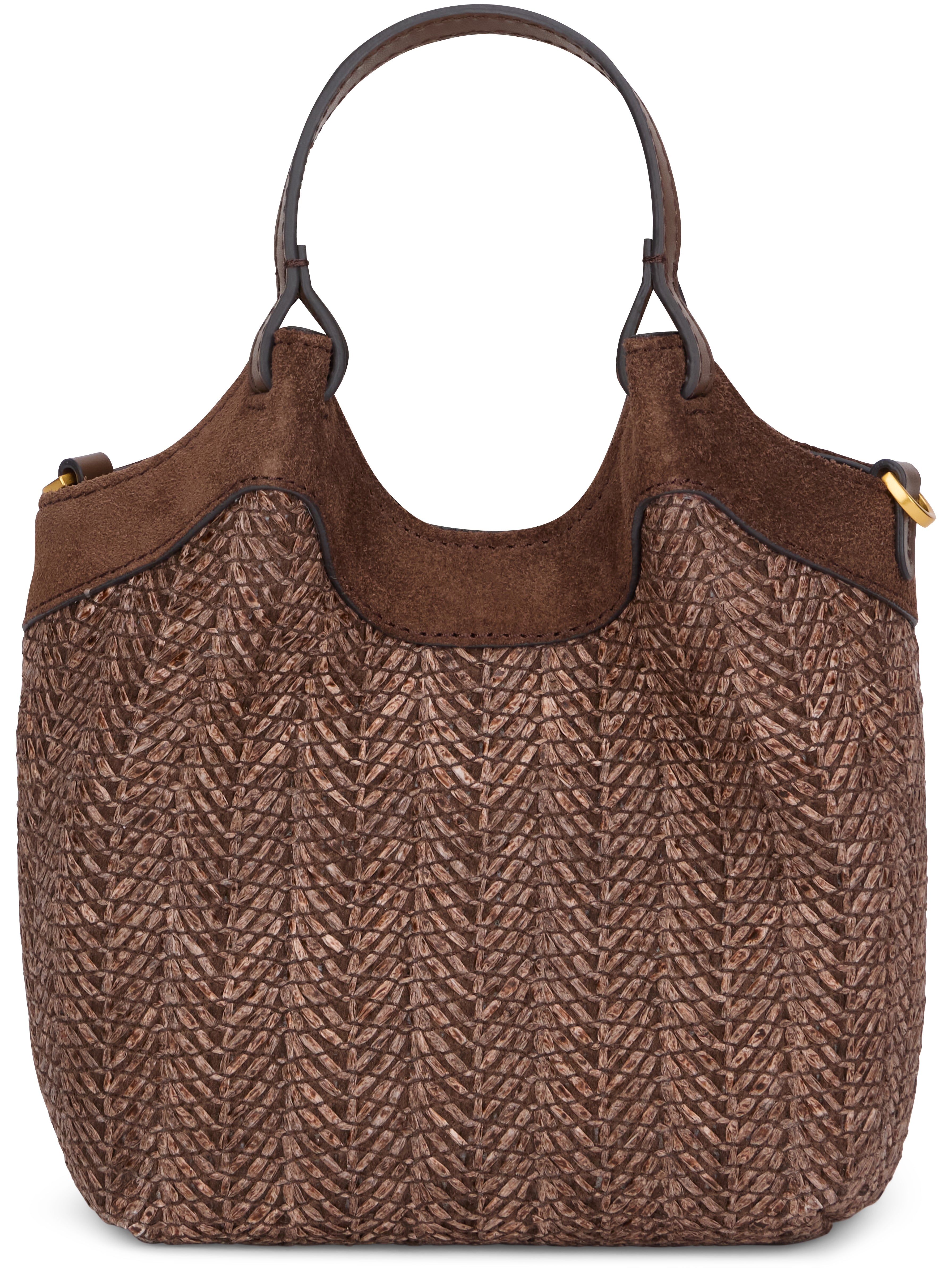 Dua straw shoulder bag