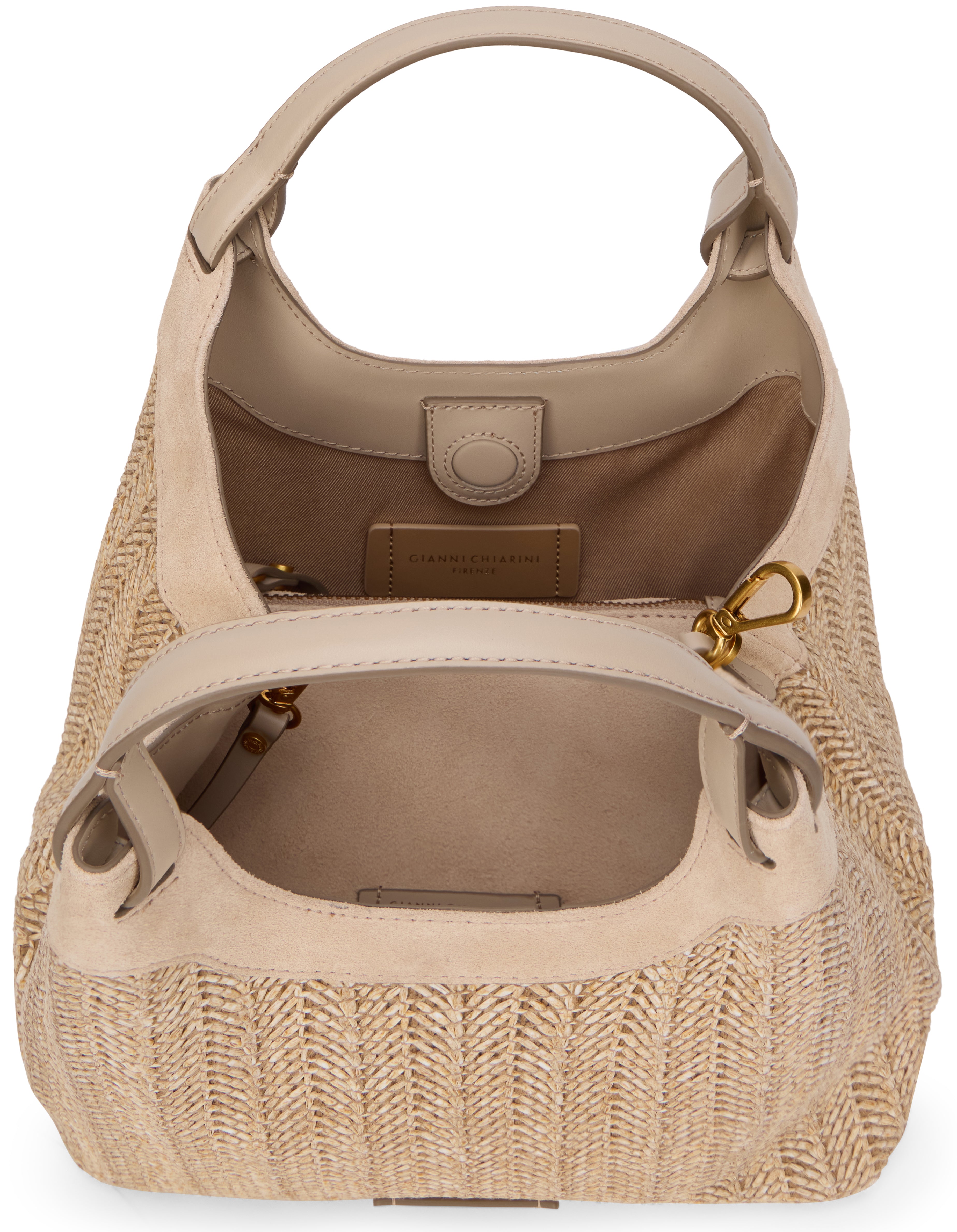 Dua straw shoulder bag