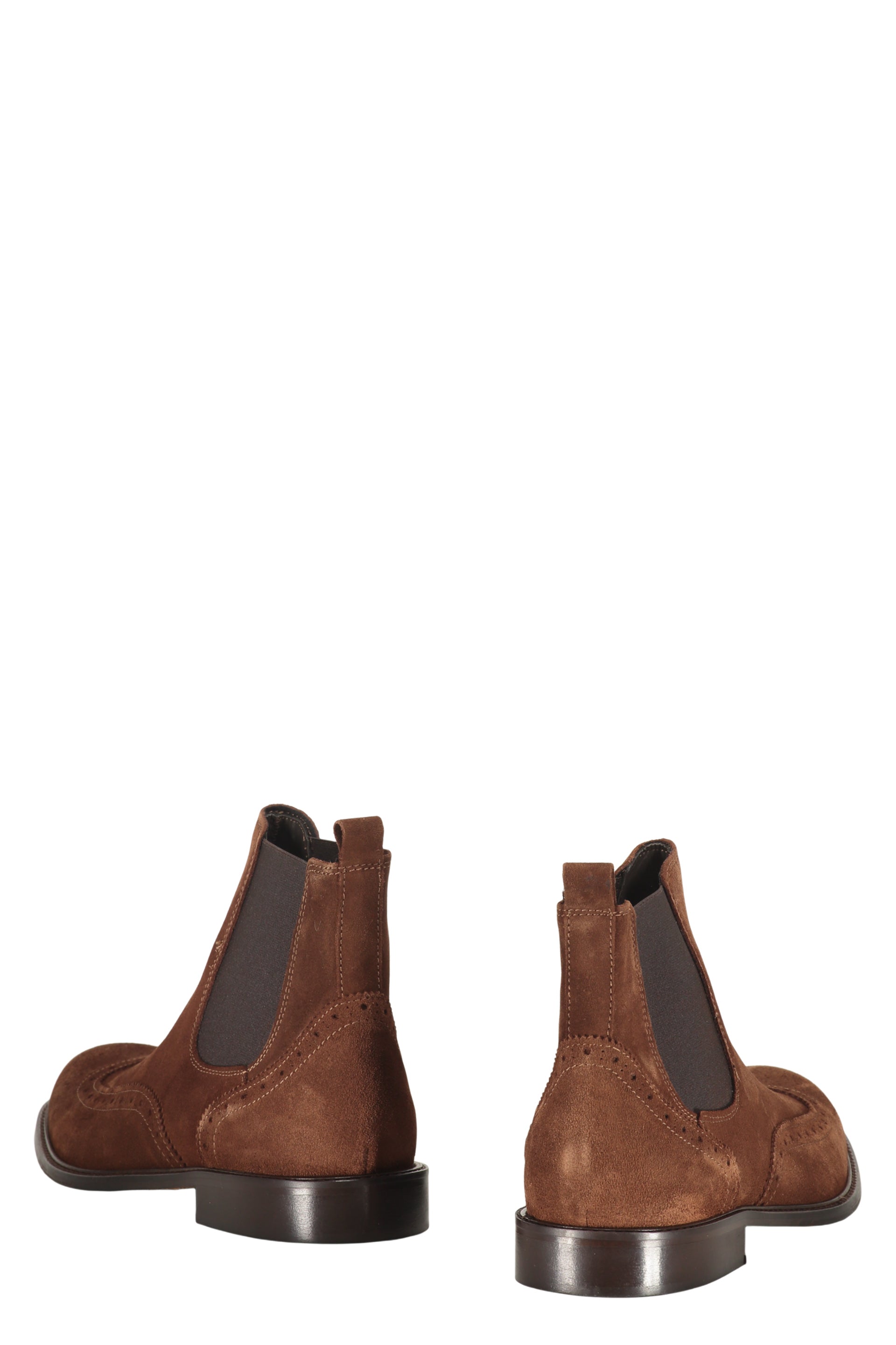 Suede Chelsea boots