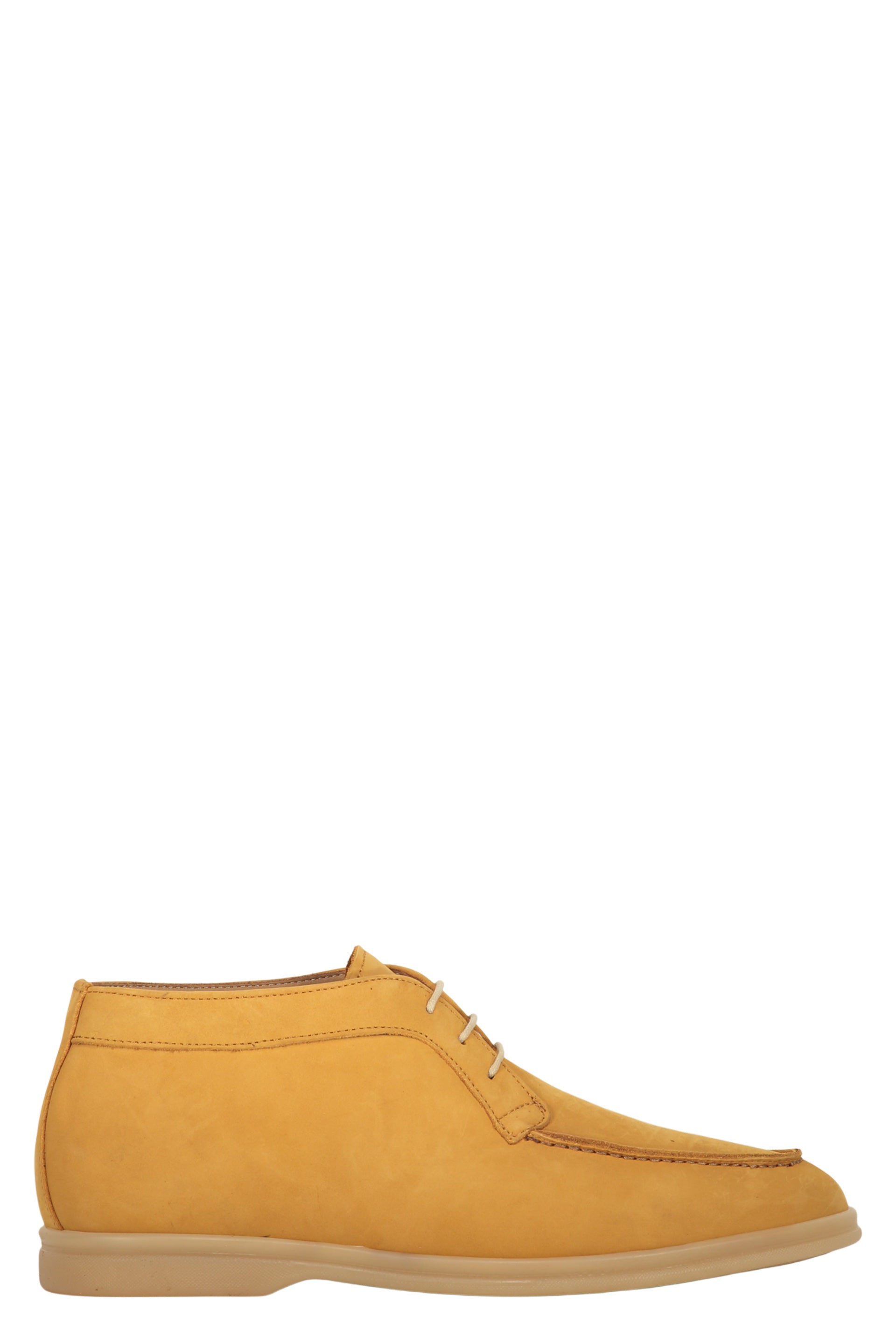 Leather lace-up shoes