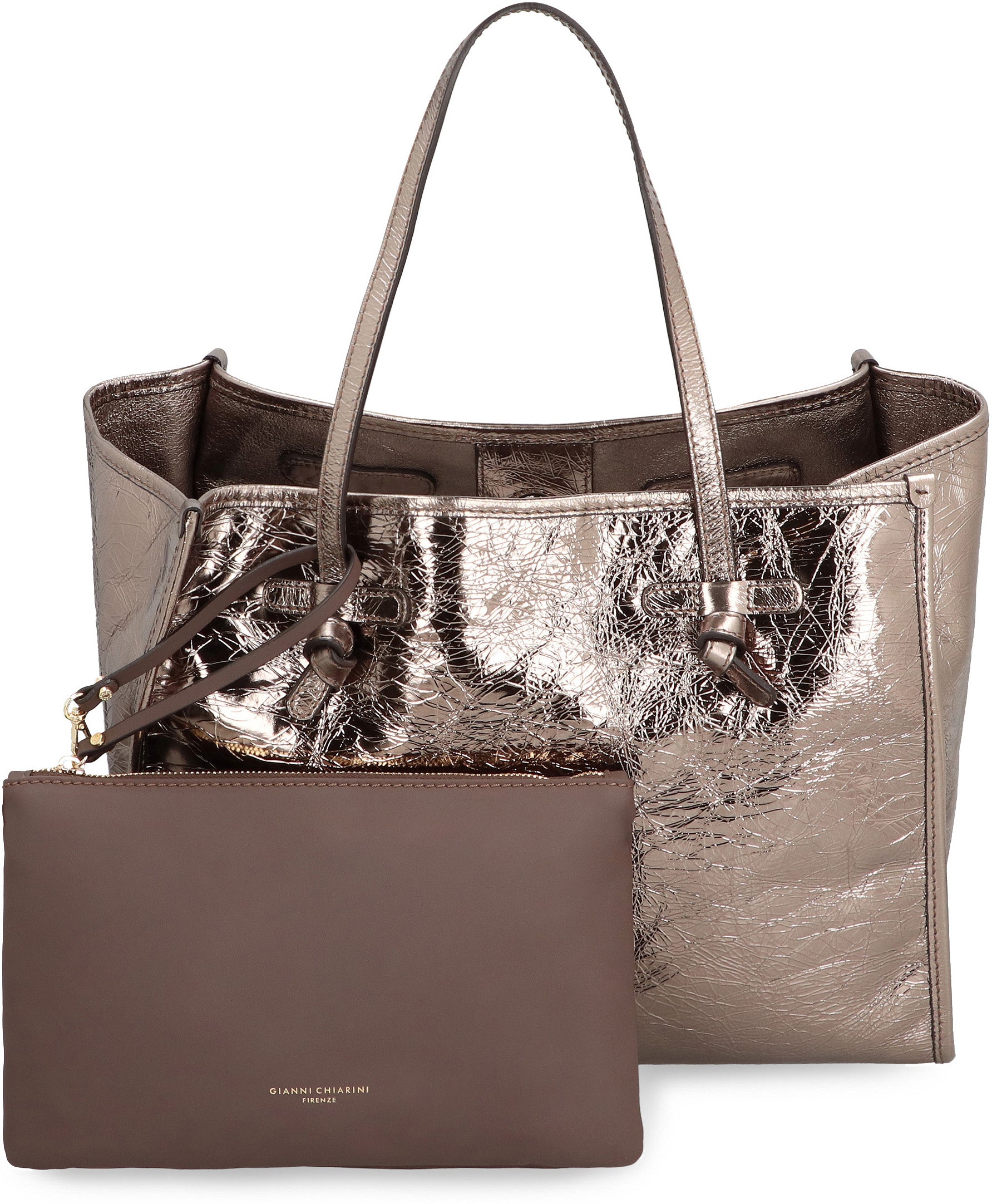 Marcella Smooth leather tote bag