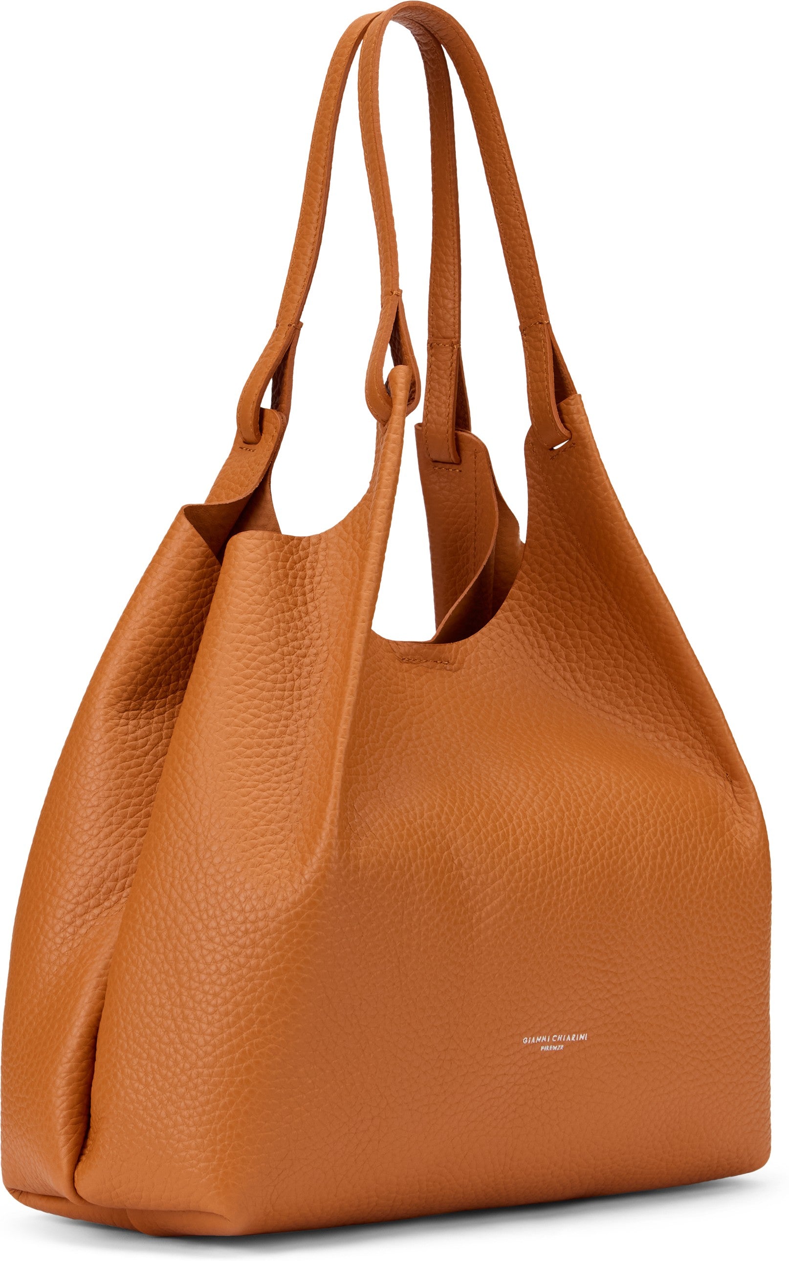 Dua shoulder bag in leather