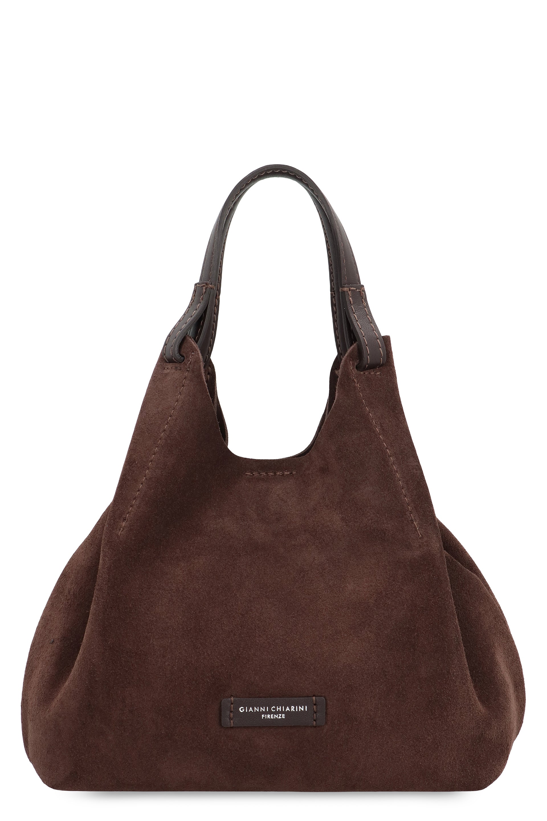 Dua suede handbag