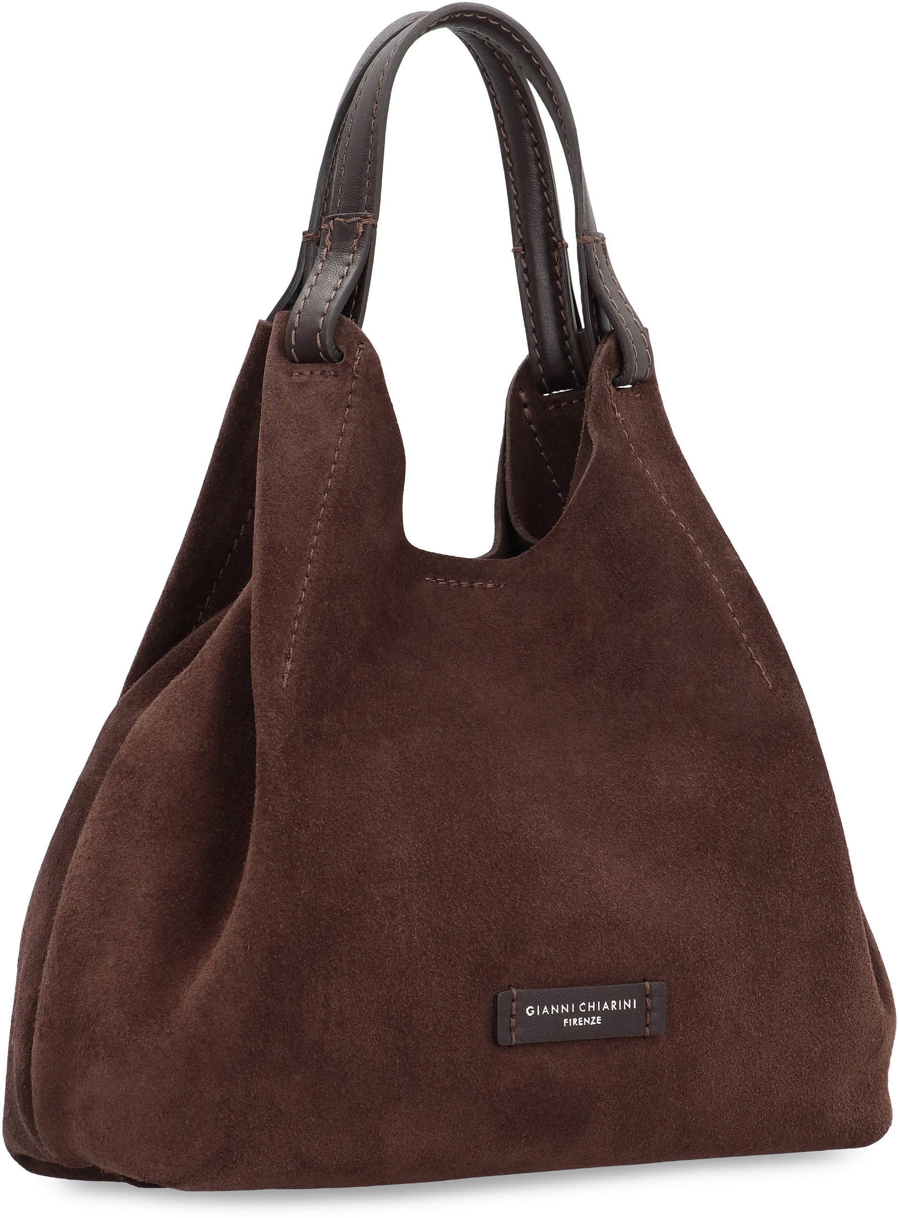 Dua suede handbag