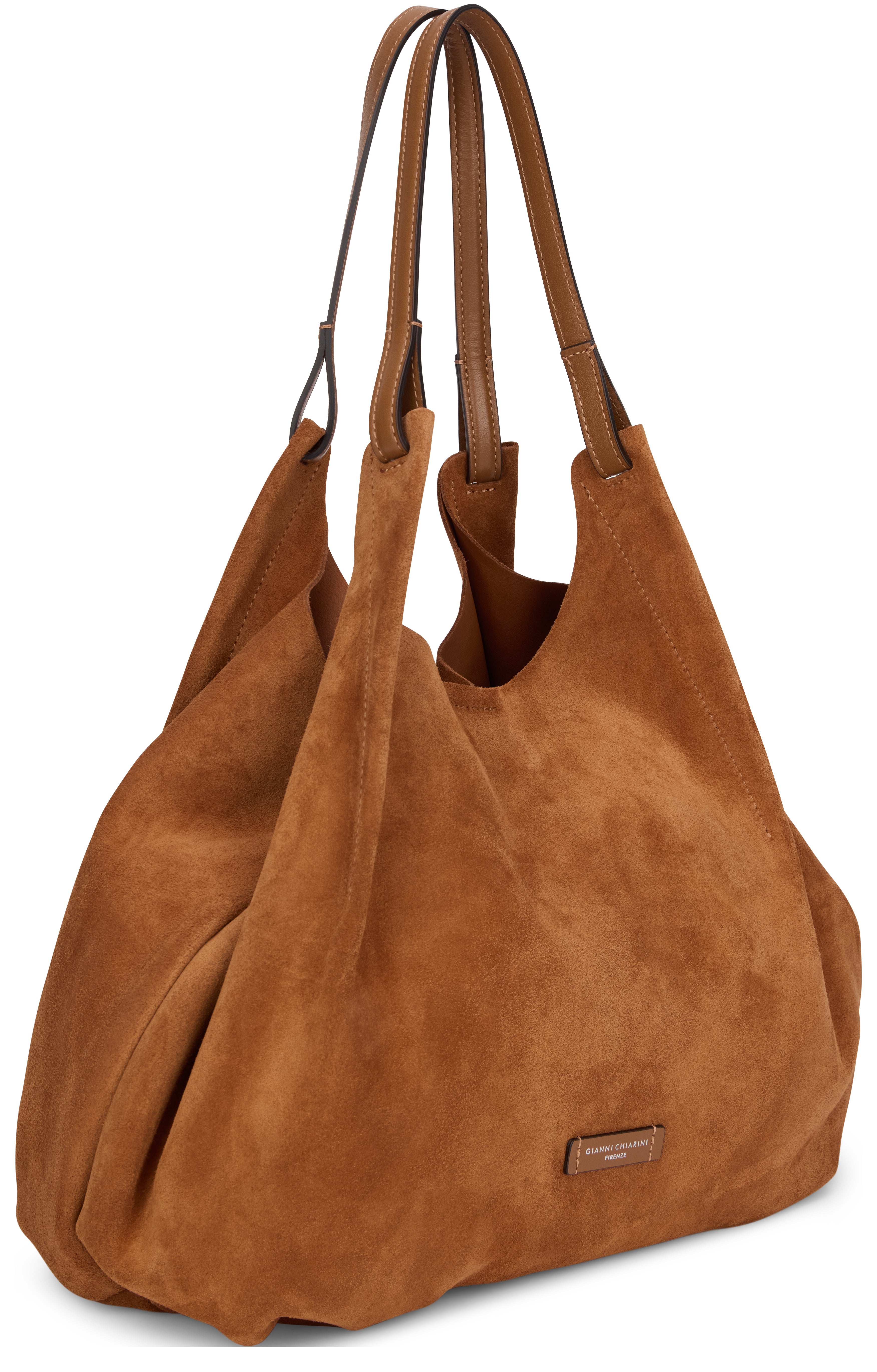 Dua tote bag in suede