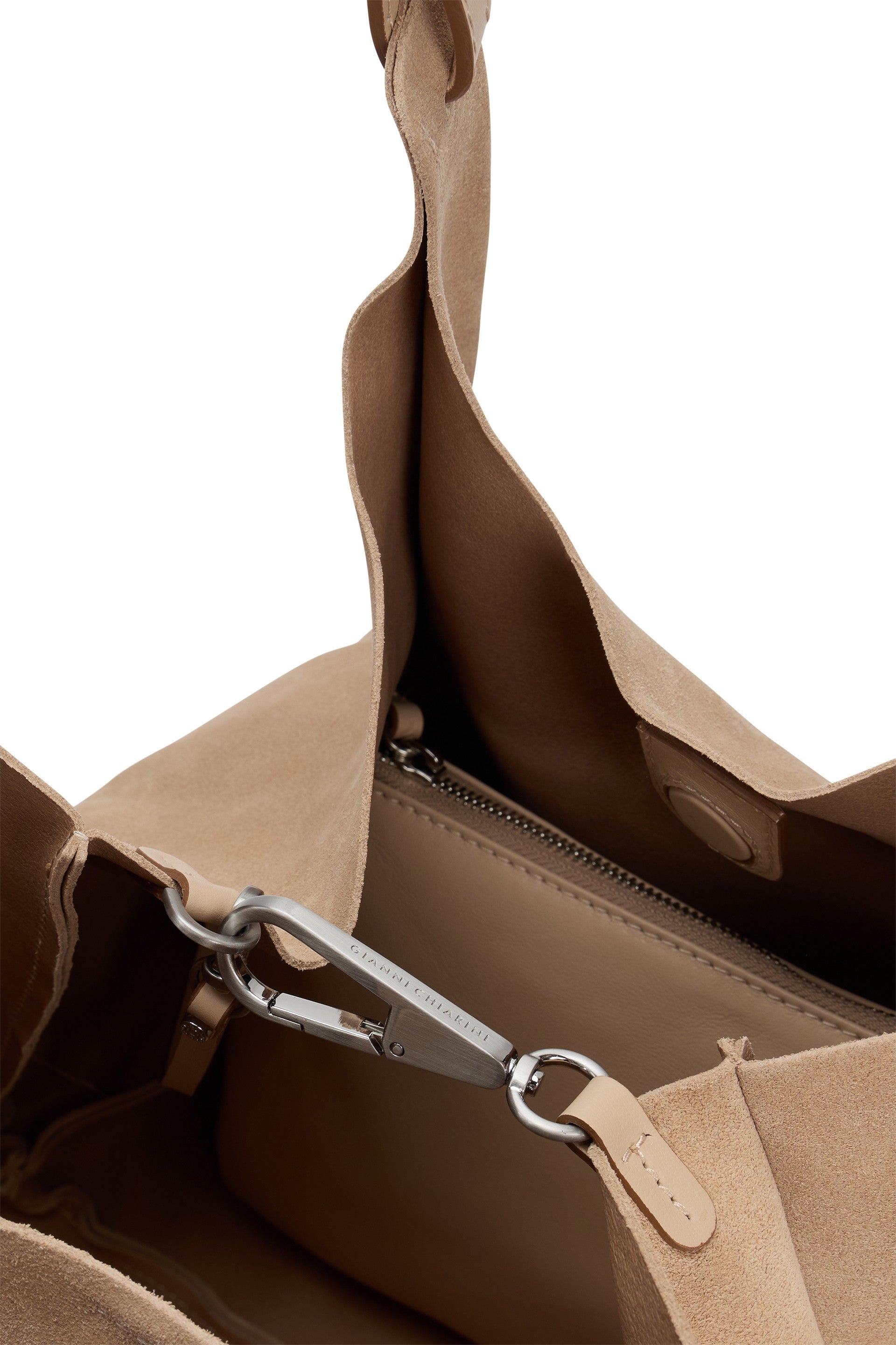 Dua shoulder bag in leather