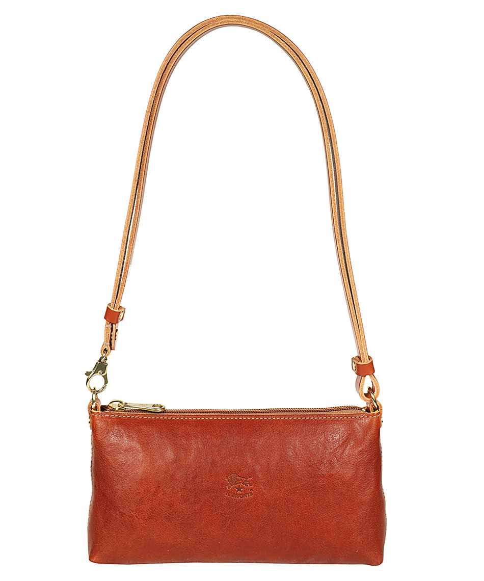 Leather shoulder bag