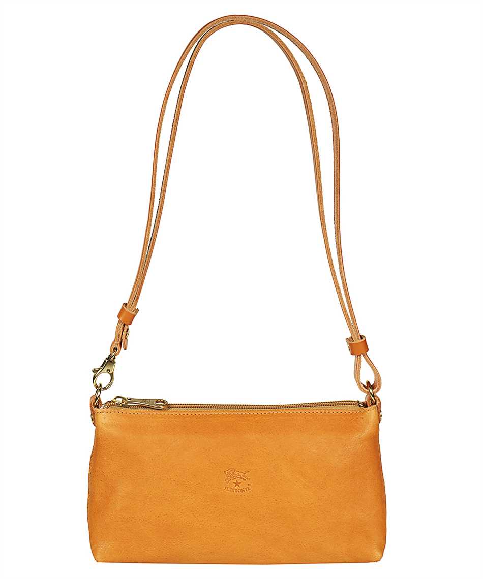 Leather shoulder bag