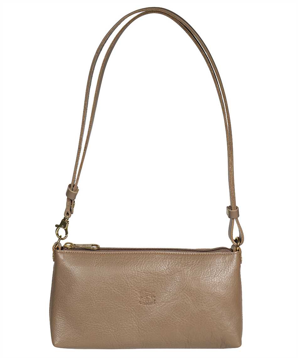 Leather shoulder bag