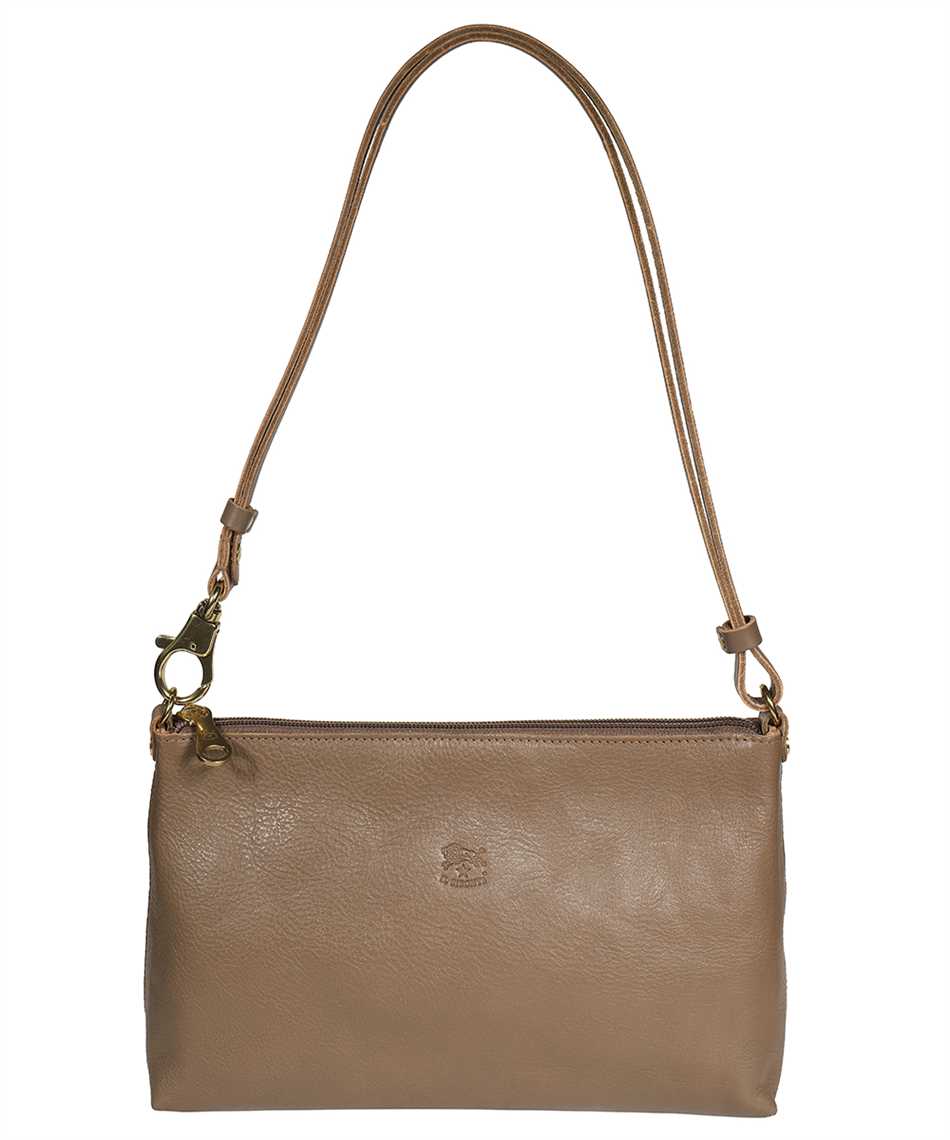 Leather shoulder bag
