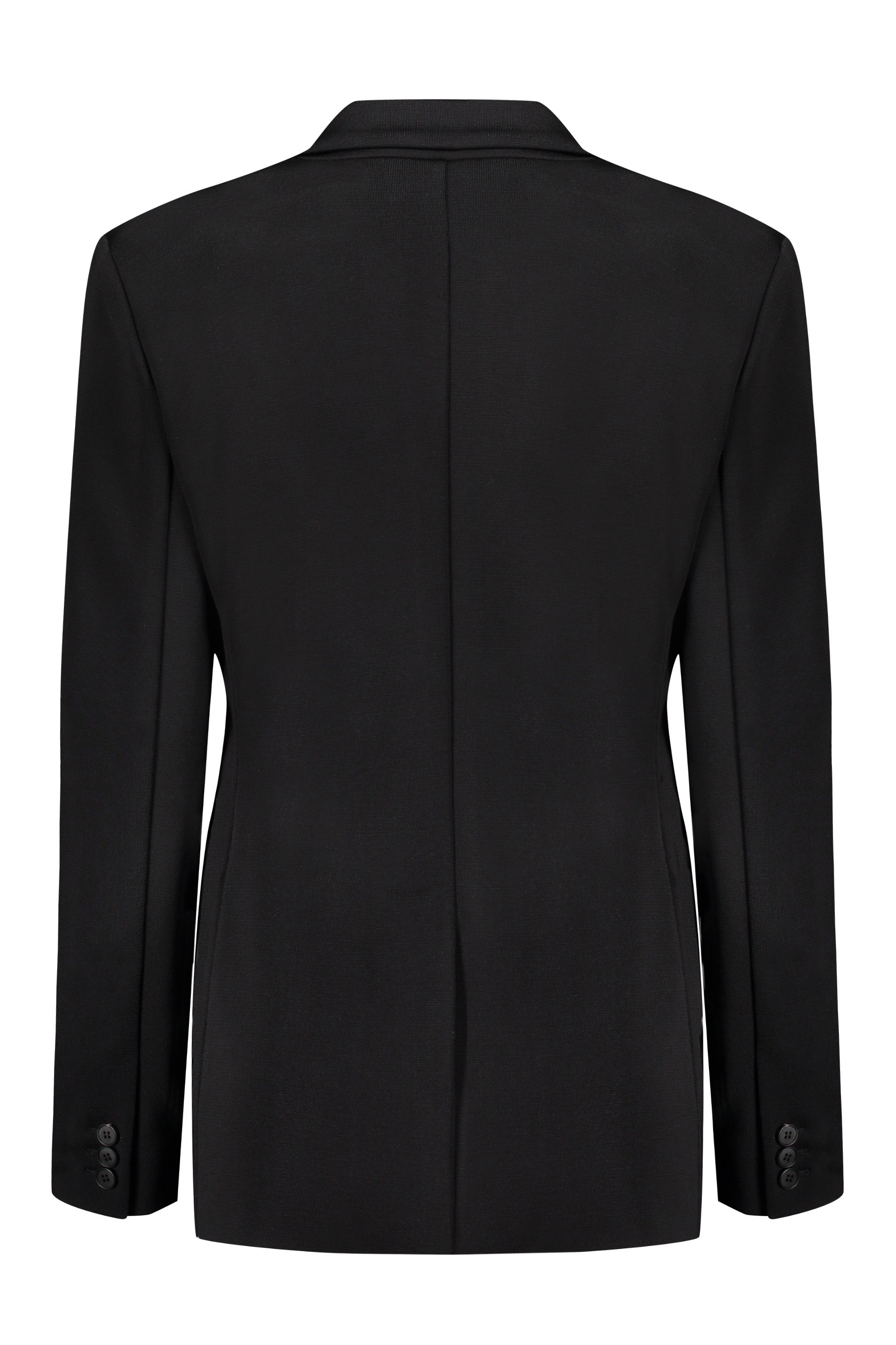 Single-breasted viscose blazer